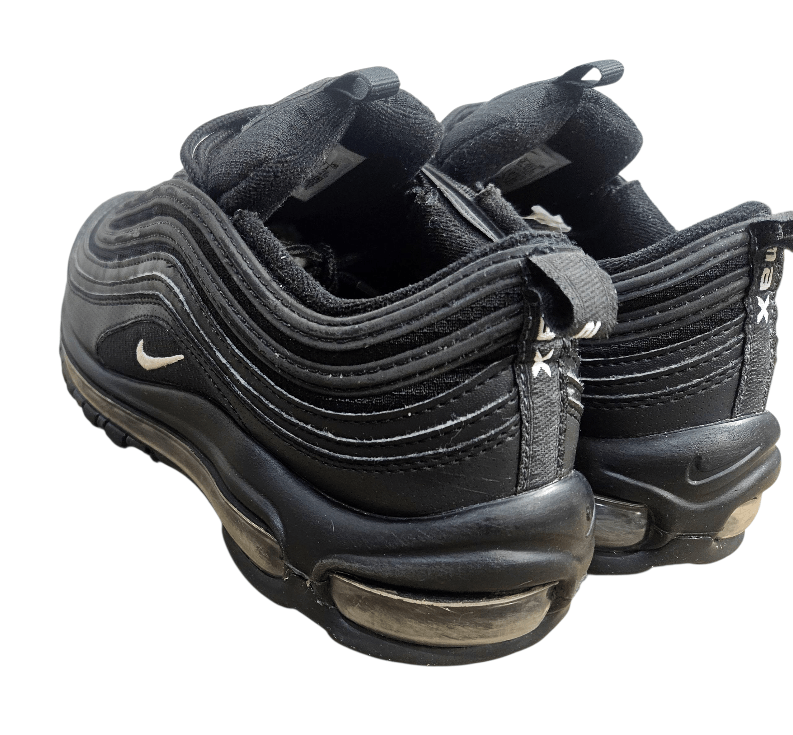 Nike 2021 Nike Air Max 97 GS "Black Antracite" Size US 6 / EU 39 - 4 Thumbnail