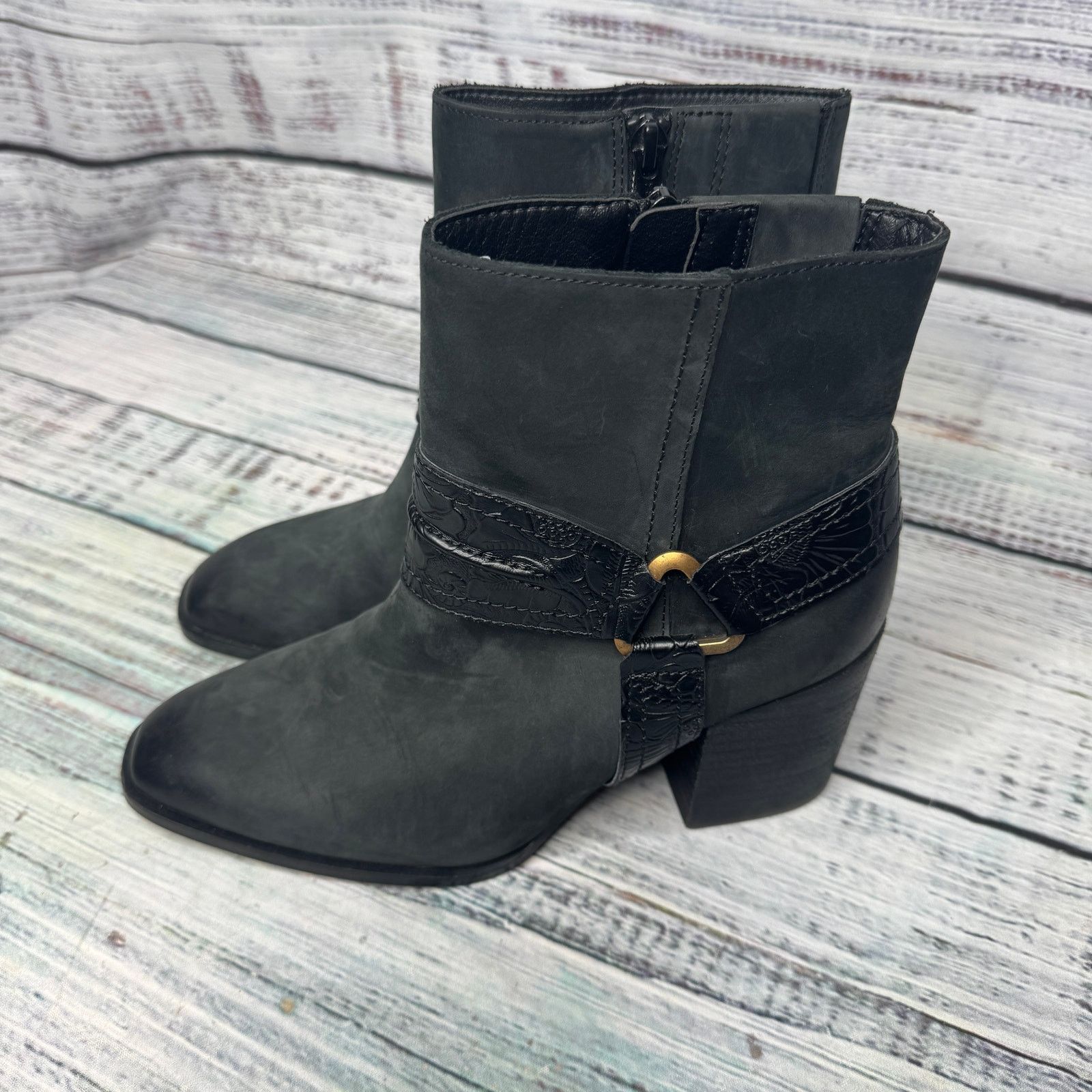 Vionic Vionic Carnelia Women’s Black Ankle Boots Size 6.5 Size US 6.5 / IT 36.5 - 1 Thumbnail