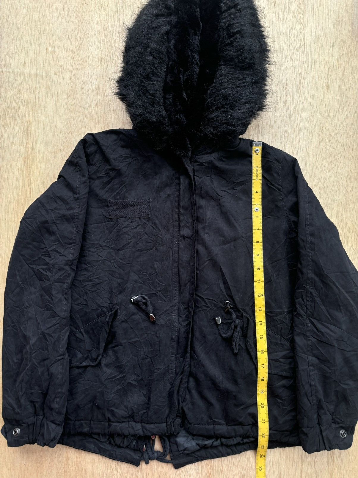 If Six Was Nine × Japanese Brand × Le Grande Bleu (L.G.B.) Fur Jacket Zara Woman Black Ifsixwasnine Lgb Style Size M / US 6-8 / IT 42-44 - 13 Thumbnail
