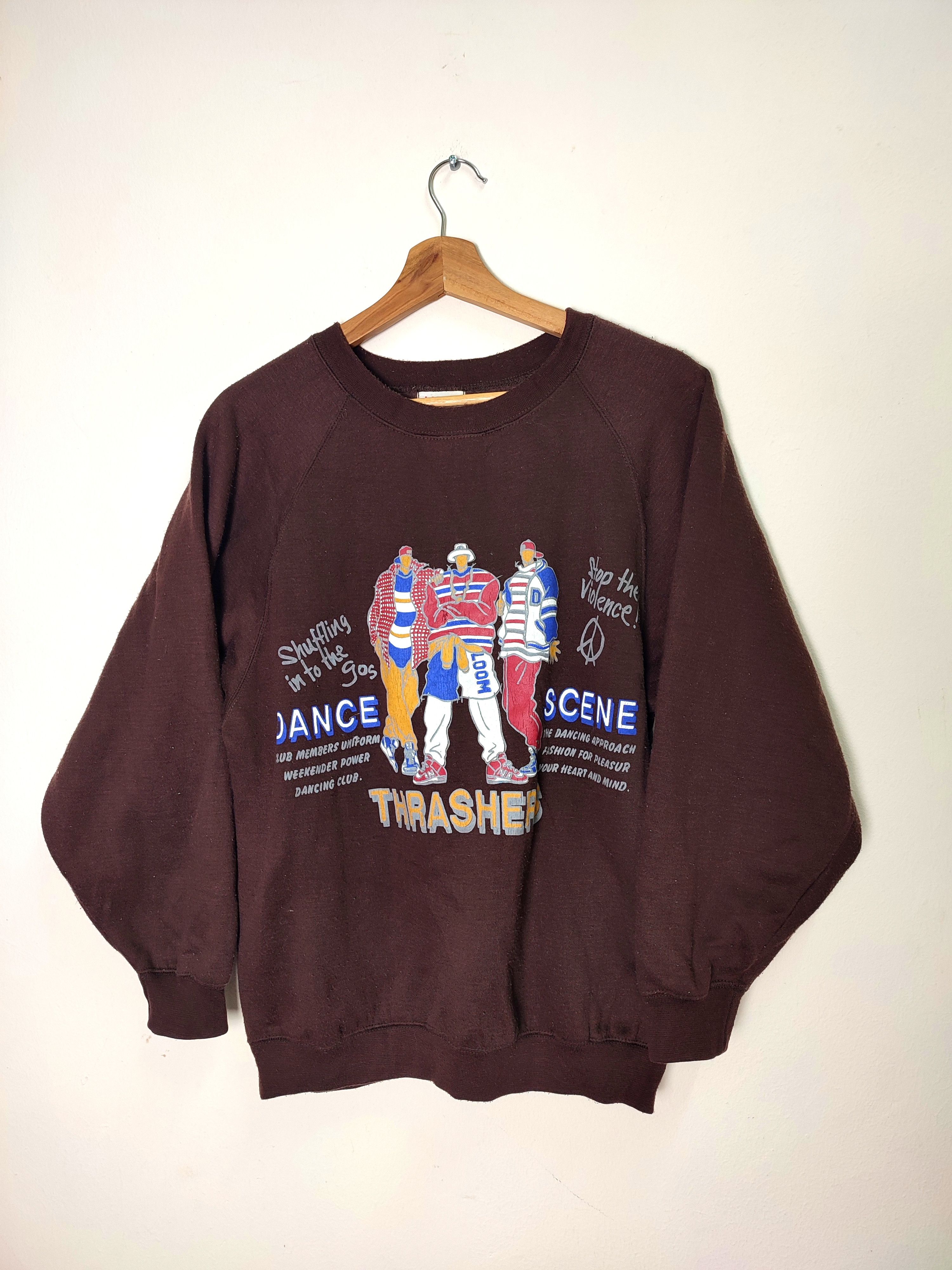 Japanese Brand Vintage Inbloom Thrasher Graphic Sweatshirt Size US M / EU 48-50 / 2 - 1 Thumbnail
