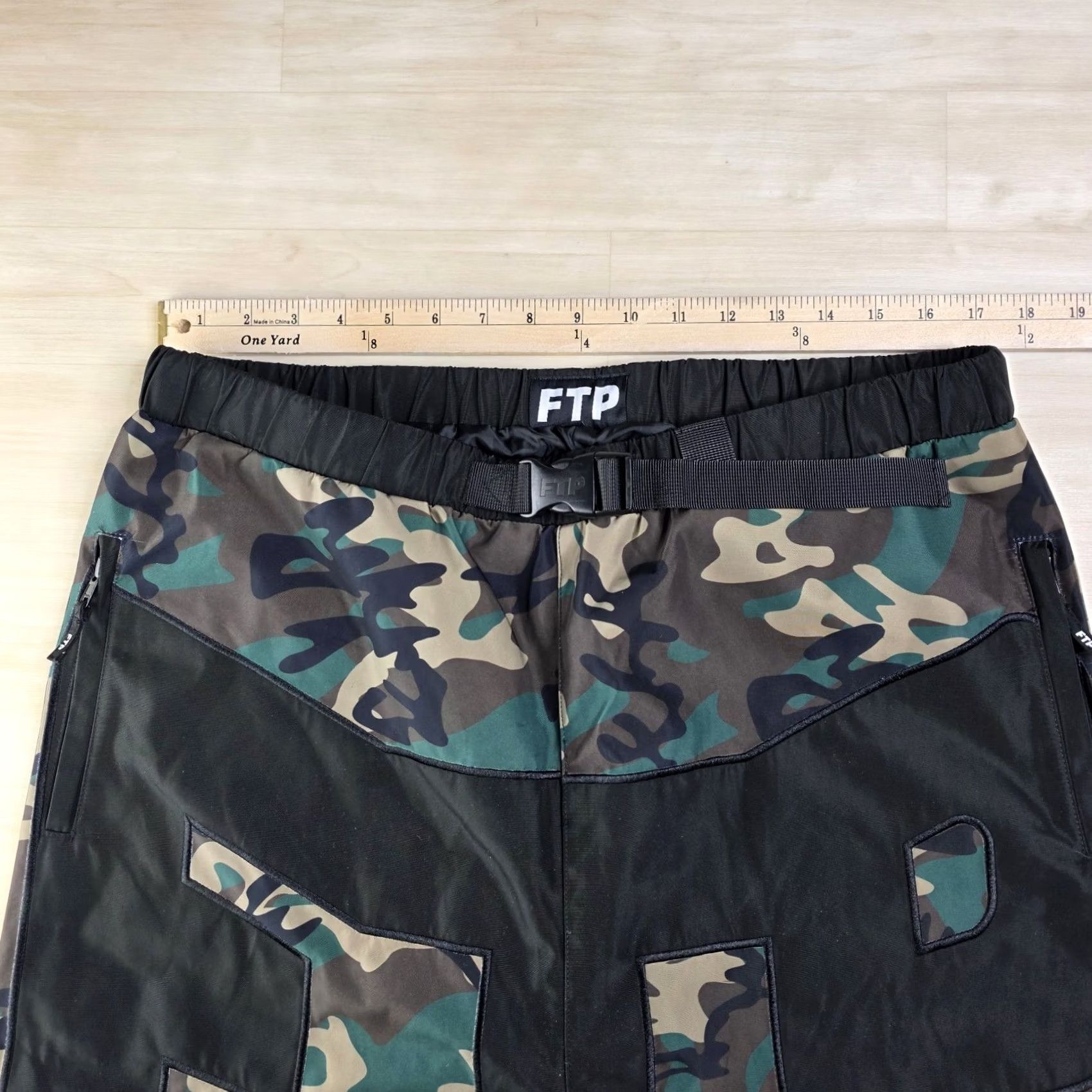 Vintage FTP F-Tec Woodland Camo Snow Pants Water Repellant Streetwear Men's XL Size US 36 / EU 52 - 7 Thumbnail
