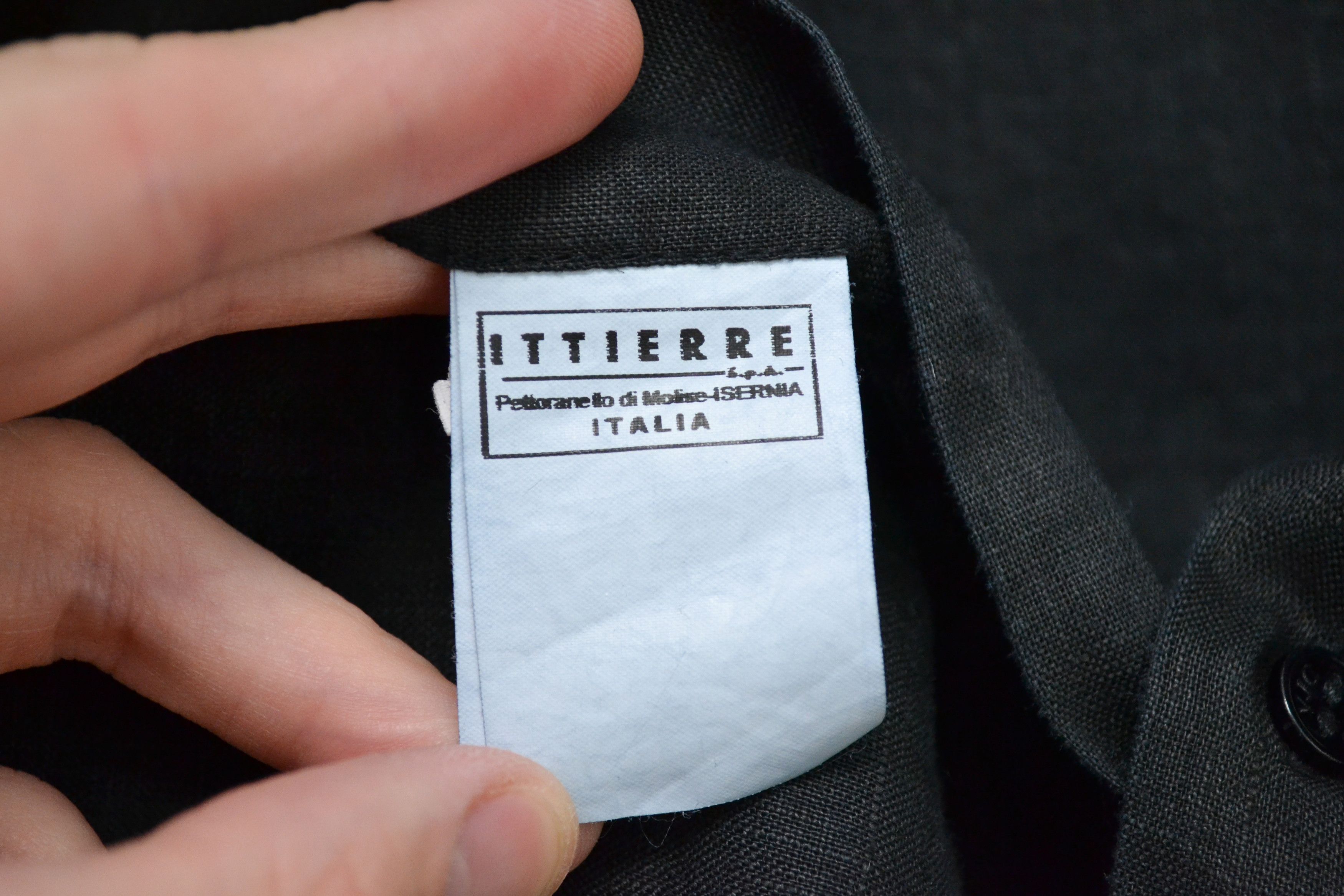 Versace Jeans Couture Versace Jeans Couture 100% Linen Black Shirt Size fit XL Size US XL / EU 56 / 4 - 6 Thumbnail