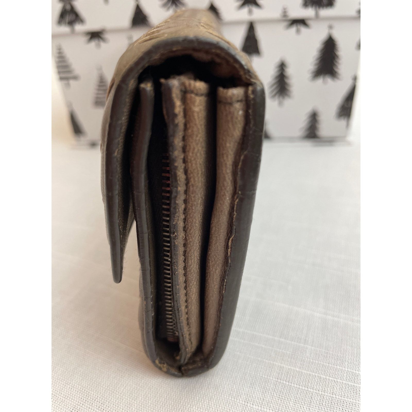 Bottega Veneta BOTTEGA VENETA RARE Intrecciato Long Wallet Pre-loved COA Size ONE SIZE - 11 Thumbnail