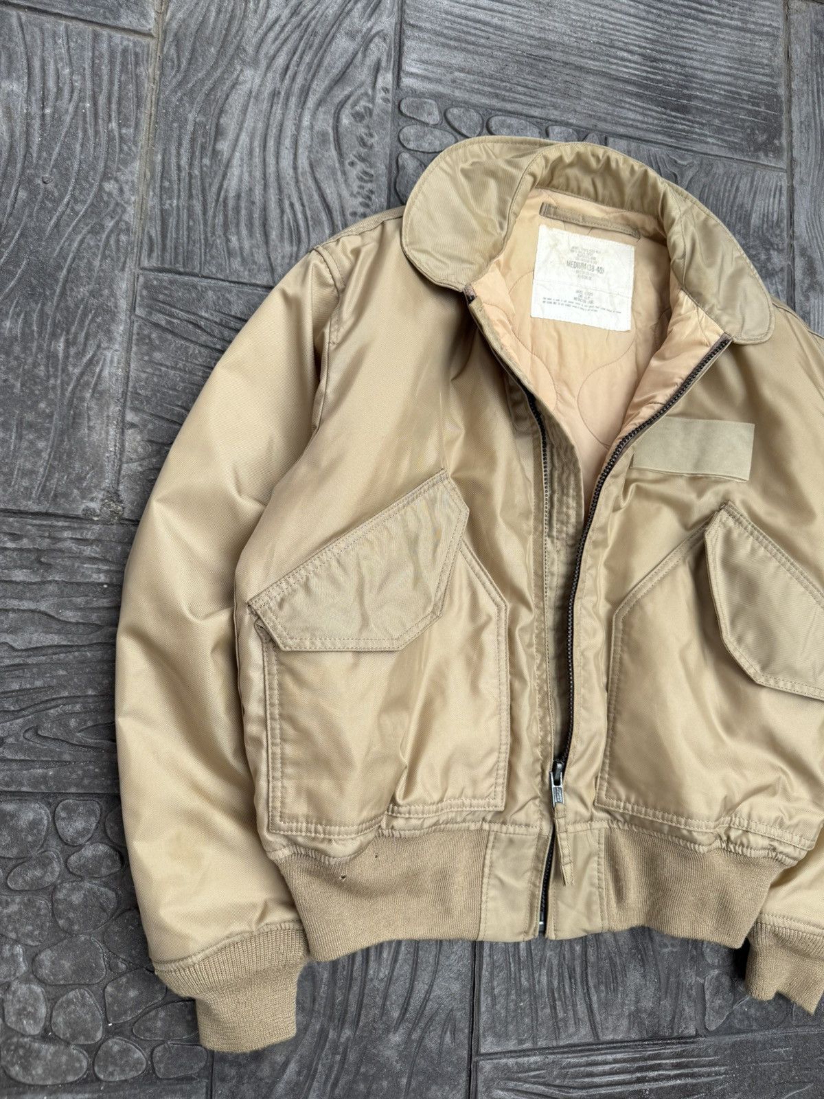 Buzz Rickson's US Military Pilot HOUSTON INC CWU-45/P Flight Jacket USAF Size US M / EU 48-50 / 2 - 5 Thumbnail