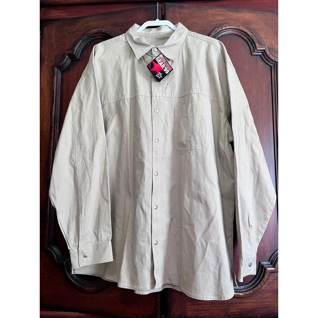 Marlboro NWT Rare Vintage Men's Marlboro Gear Cotton Button Up Shirt Size US XXL / EU 58 / 5 - 1 Thumbnail