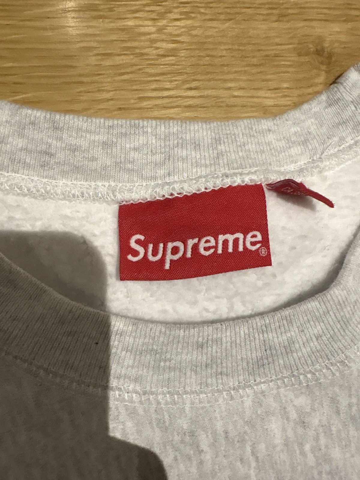 Supreme Supreme Cities Arc Crewneck Ash Grey Size US M / EU 48-50 / 2 - 3 Thumbnail