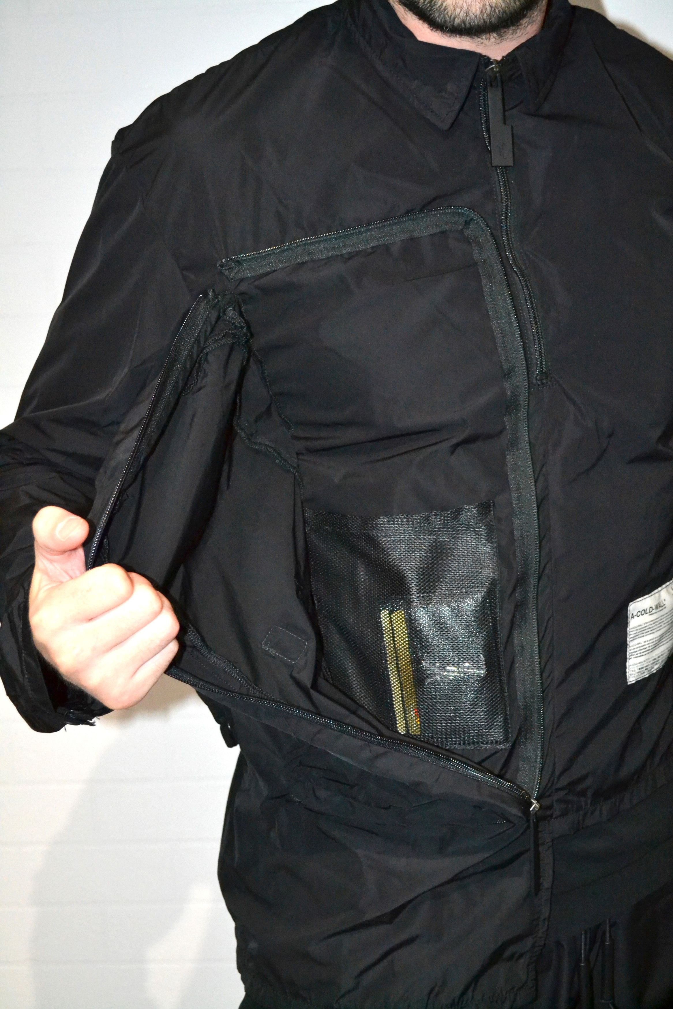 A-COLD-WALL* A-Cold-Wall* Logo Windbreaker Jacket Size US L / EU 52-54 / 3 - 6 Thumbnail