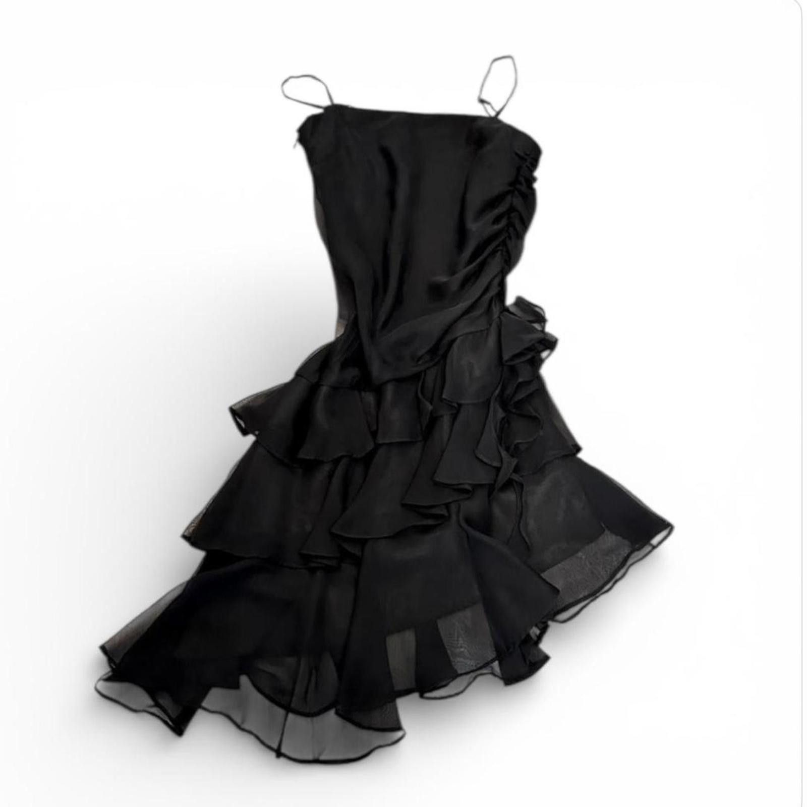 Other Whimsy core mermaid core beautiful black asymmetrical dress Size XS / US 0-2 / IT 36-38 - 1 Thumbnail