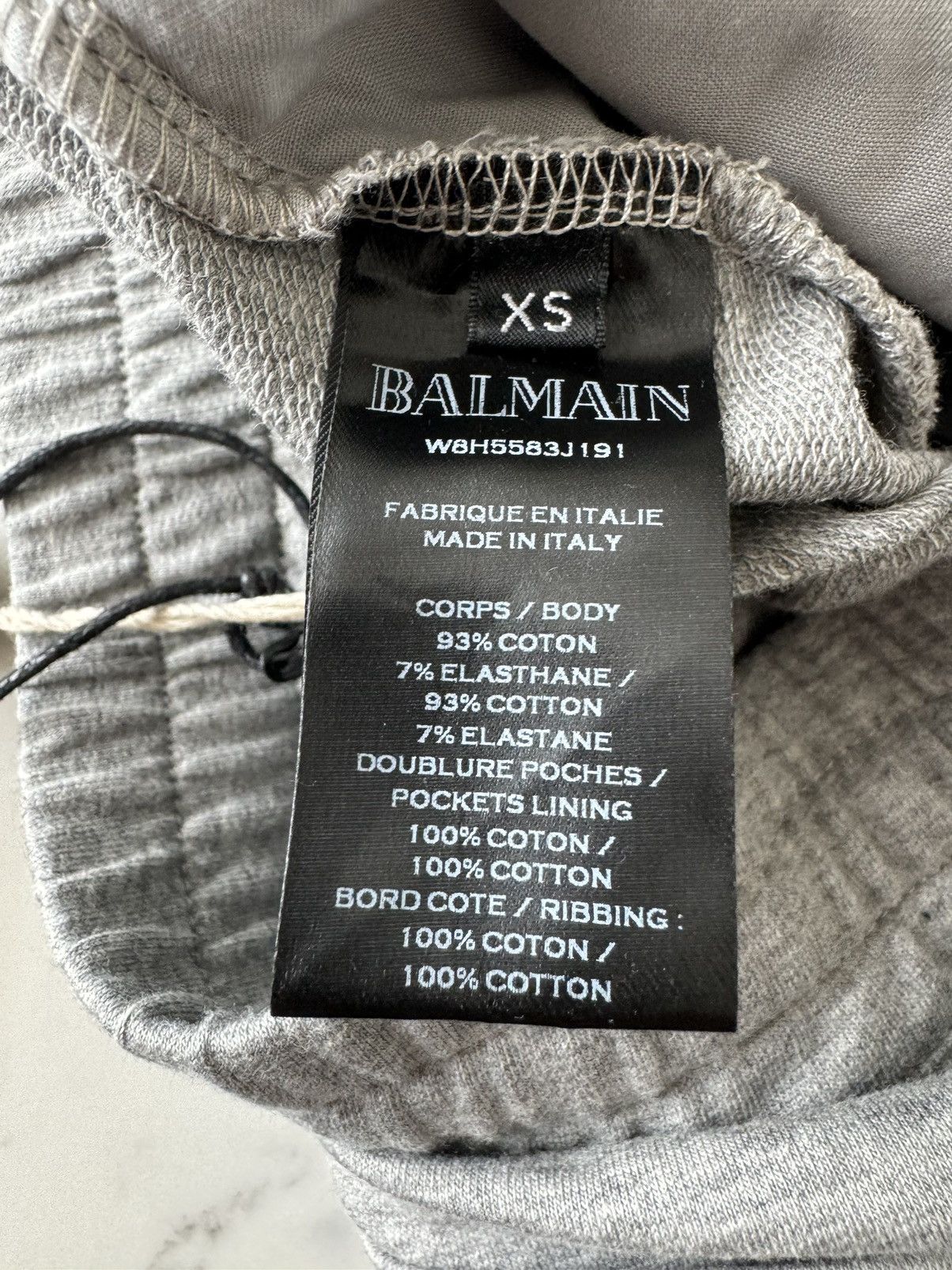 Balmain BALMAIN Lightweight Cotton Track Pants Slim fit Size US 28 / EU 44 - 8 Thumbnail