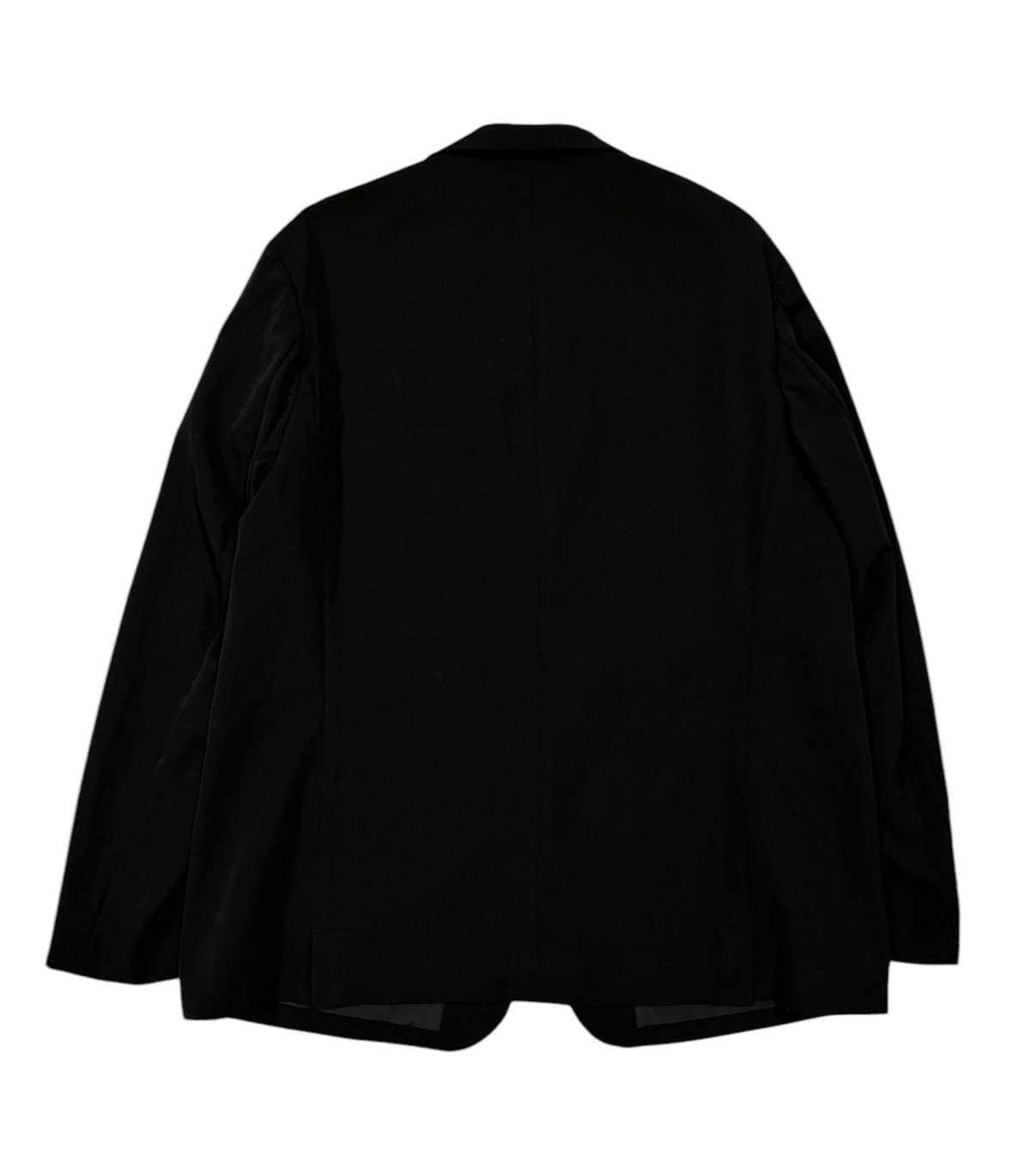 Vintage Vtg🔥Yohji Yamamoto Gabardine Og Black Blazer Wool Jacket Size 40L - 3 Thumbnail