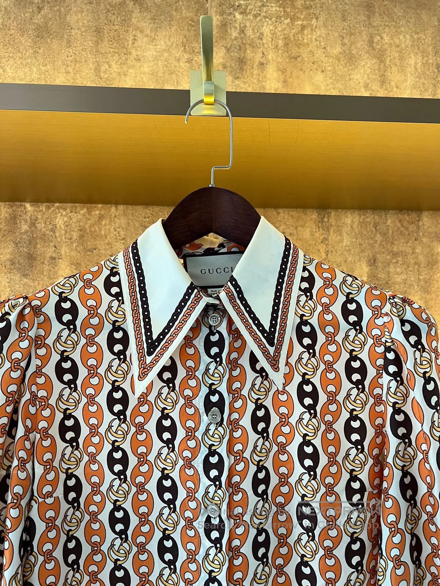 Gucci Guicci Buckle Shirt| Size S / US 4 / IT 40 - 3 Thumbnail