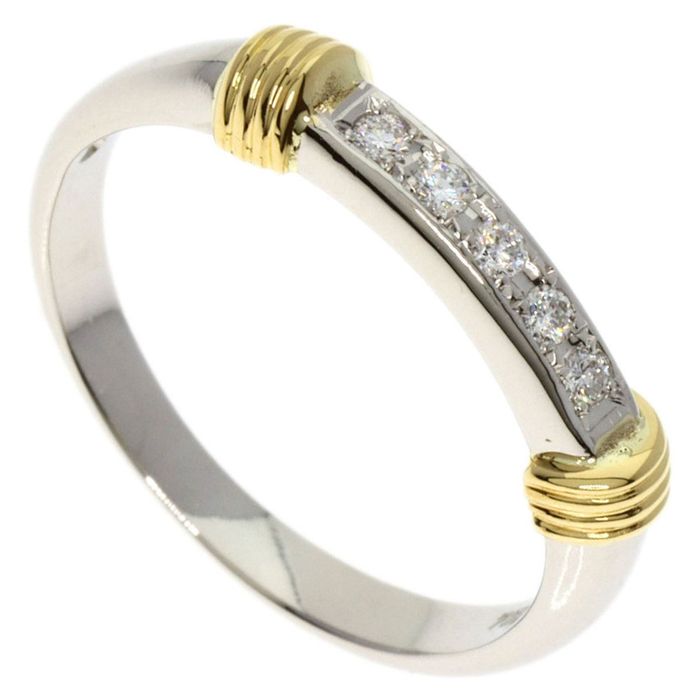 Dior Christian Dior Dior Diamond Ring Platinum PT950/K18YG Women's Grailed