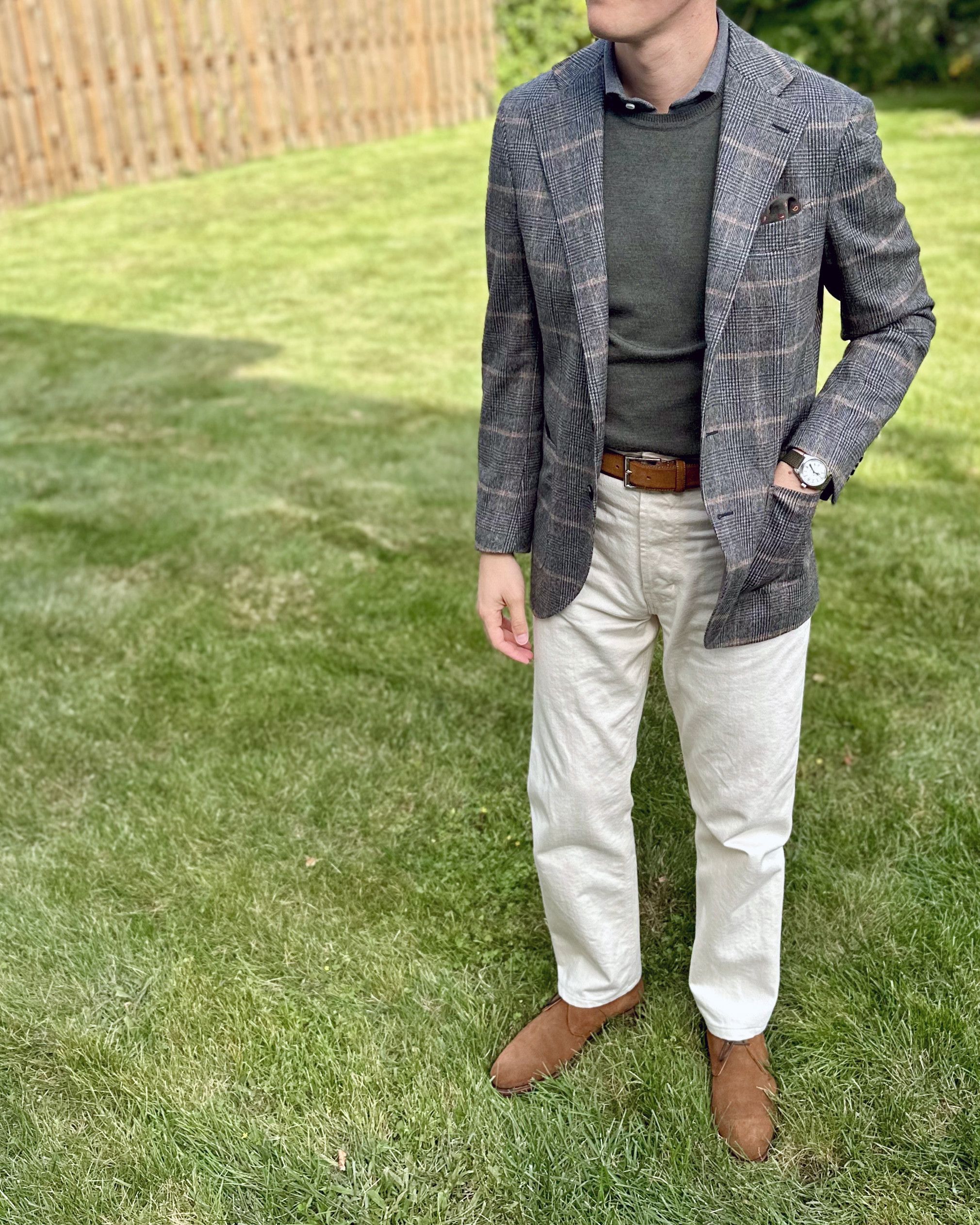 Spier & Mackay Spier and Mackay Amicale Cashmere-Wool Neapolitan Sport Coat Size 36R - 3 Thumbnail