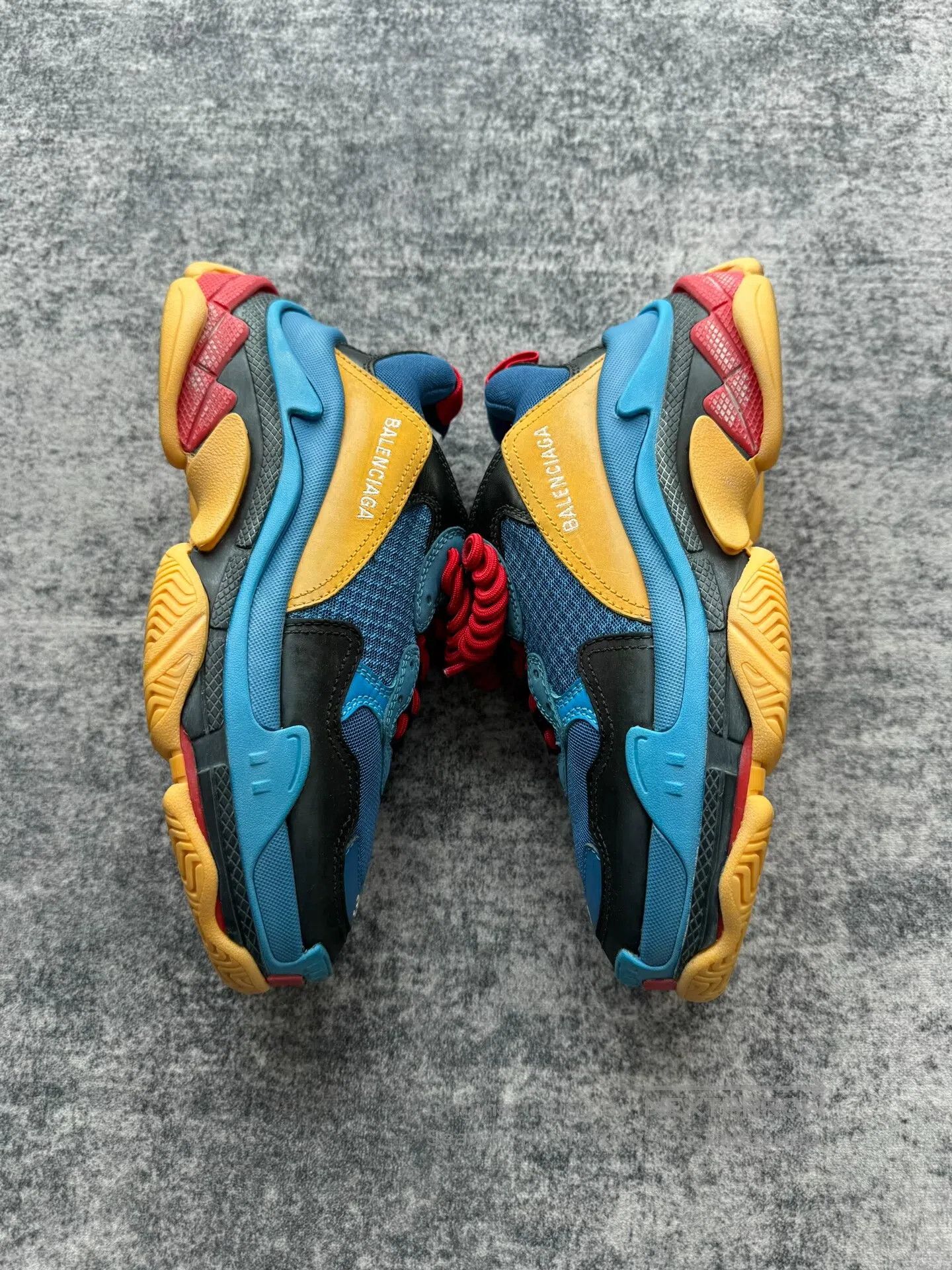 Balenciaga Balenciaga Blue Balenciaga Triple S Dad Shoes| Size US 8.5 / IT 38.5 - 4 Thumbnail