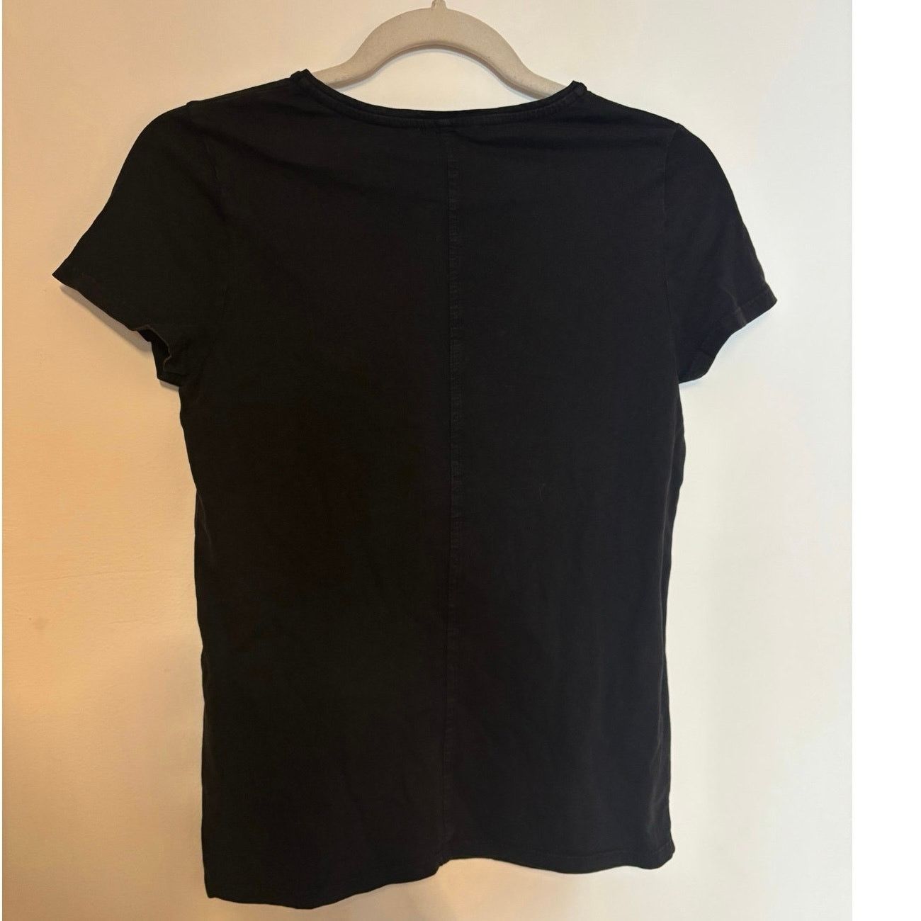 Madewell NWT Madewell Essential Slim Tee Lightweight Cotton Black XS Size XS / US 0-2 / IT 36-38 - 8 Thumbnail