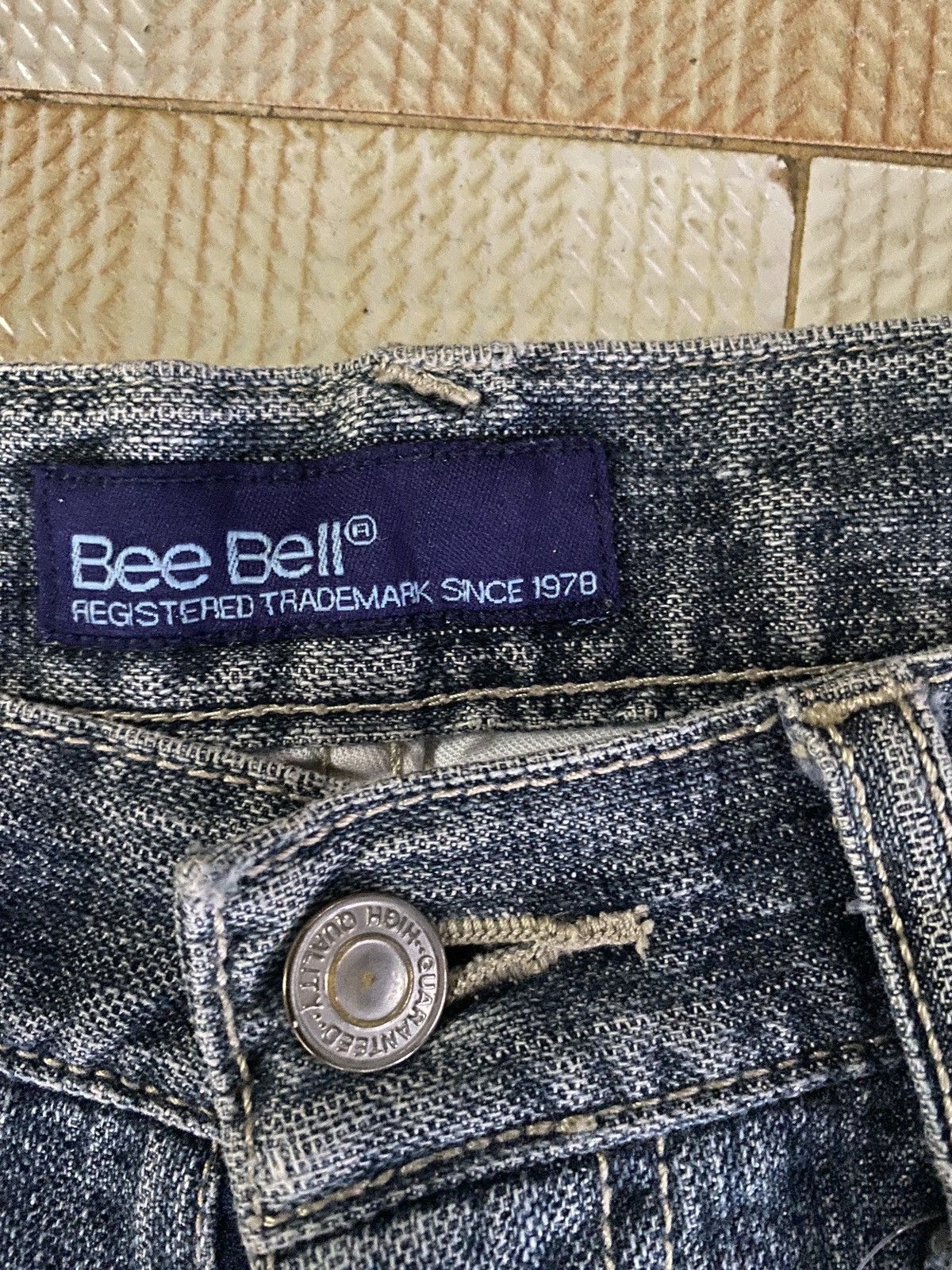 Beauty Beast × If Six Was Nine Vintage bee bell regular fit denim Size US 31 - 7 Thumbnail