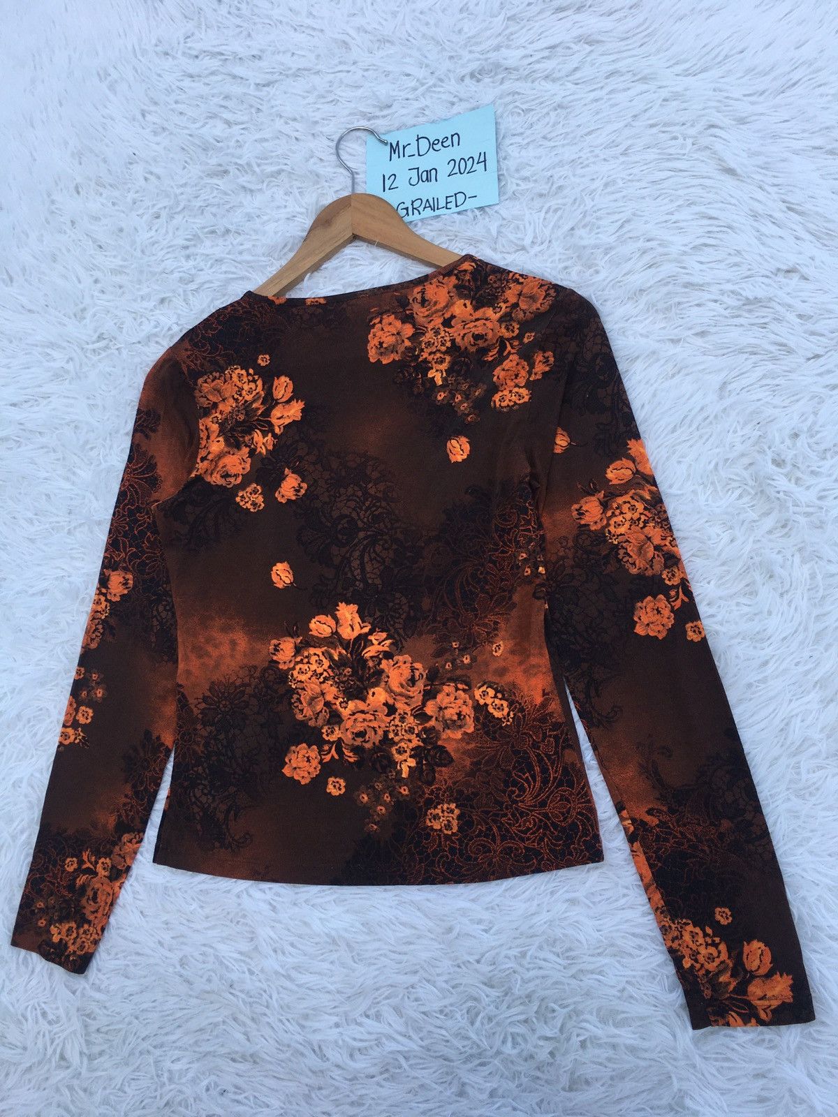 Balmain Rare Vintage BALMAIN Longsleeve Bodycon Shirt Size XS / US 0-2 / IT 36-38 - 15 Thumbnail