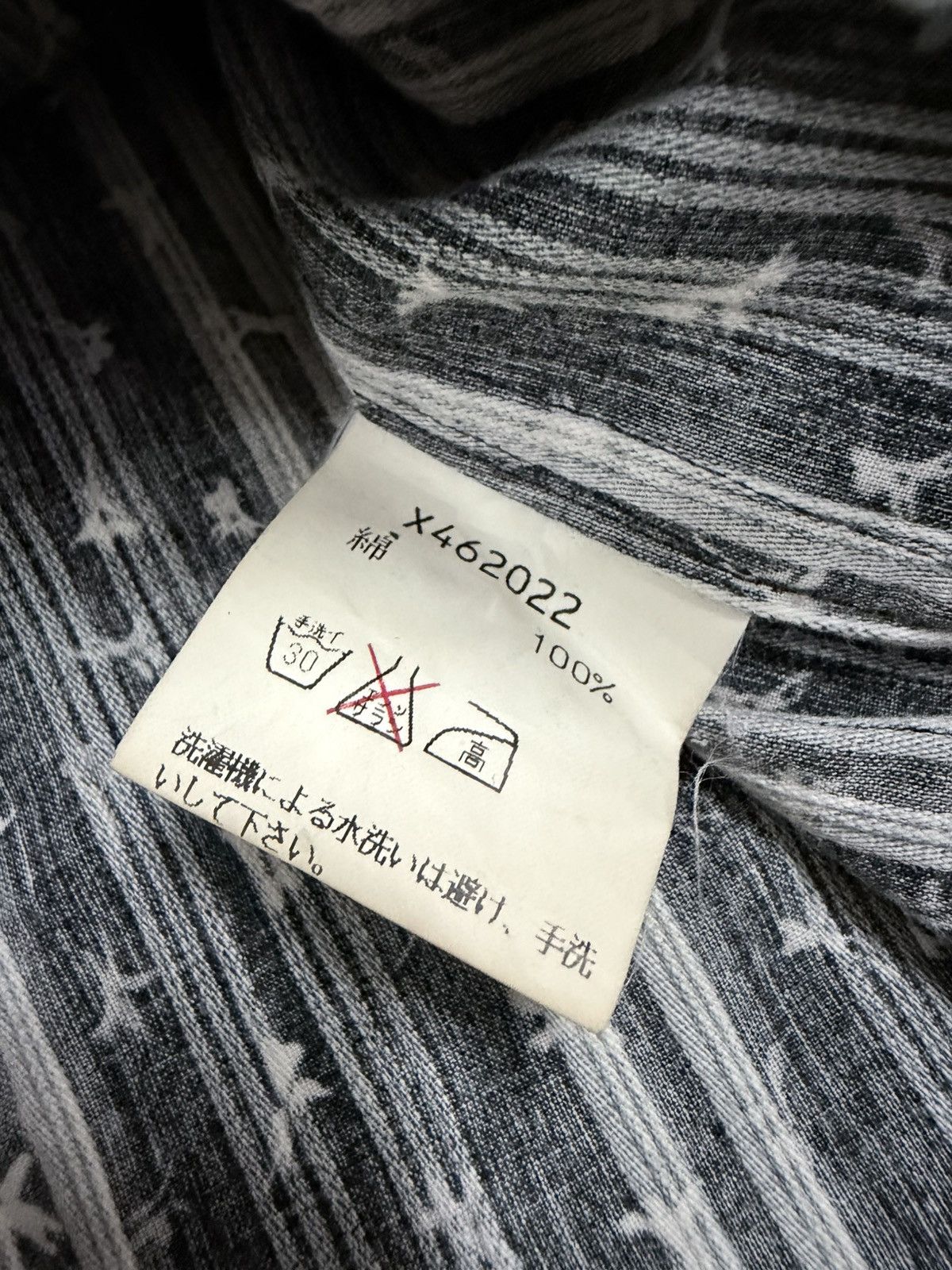 Yohji Yamamoto A.A.R Yohji Yamamoto Printed Shirt Button Ups Designer Size US L / EU 52-54 / 3 - 20 Thumbnail