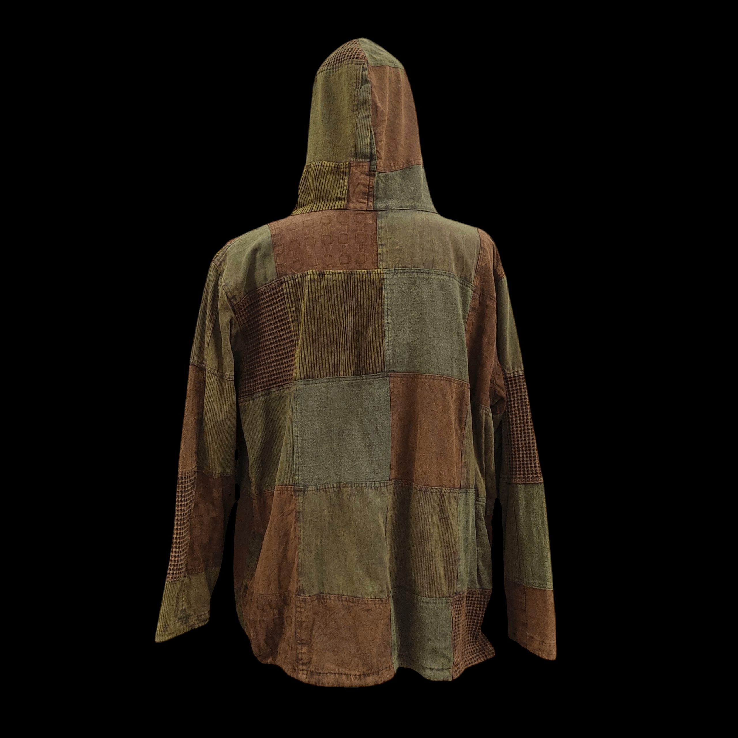 Japanese Brand EL RODEO Patchwork Kapital Inspired Parka Jacket Size US XXL / EU 58 / 5 - 2 Thumbnail