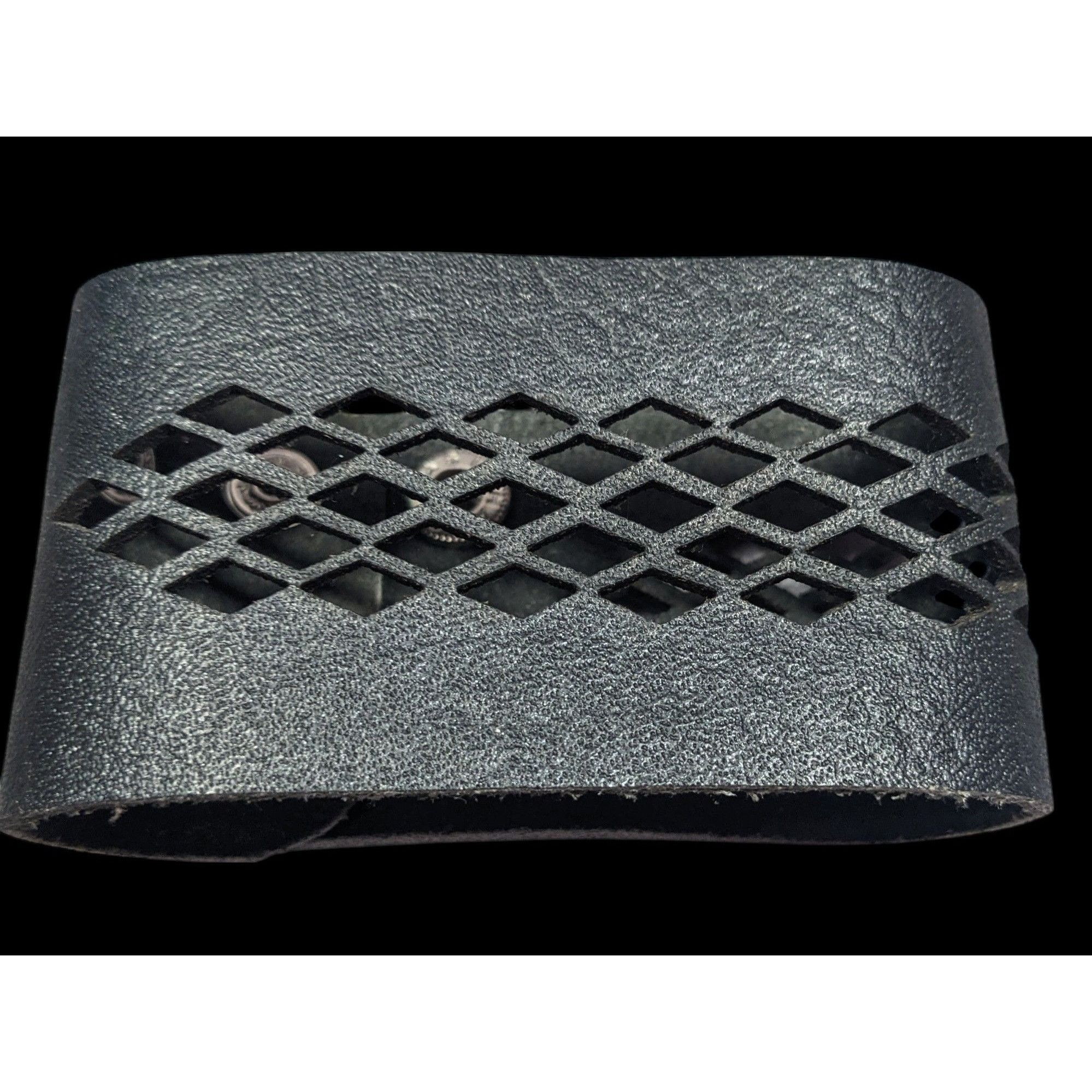 Other Gothic Black Faux Leather Lattice Cutout Bracelet Size ONE SIZE - 1 Thumbnail