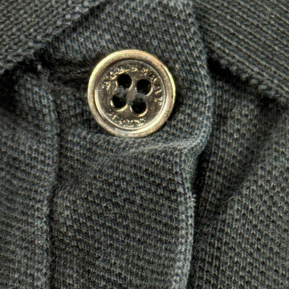 Burberry Burberry Brit Black Slim Fit Polo / Embroidered Knight Logo Size XS / US 0-2 / IT 36-38 - 5 Thumbnail