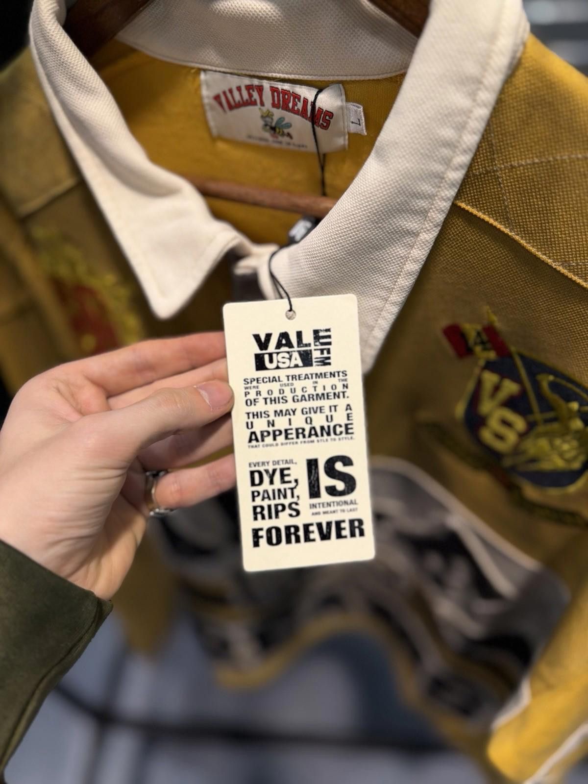 Vale Vale Forever Valley Dreams Rugby Long-Sleeve Tee Yellow (L) Size US L / EU 52-54 / 3 - 6 Thumbnail