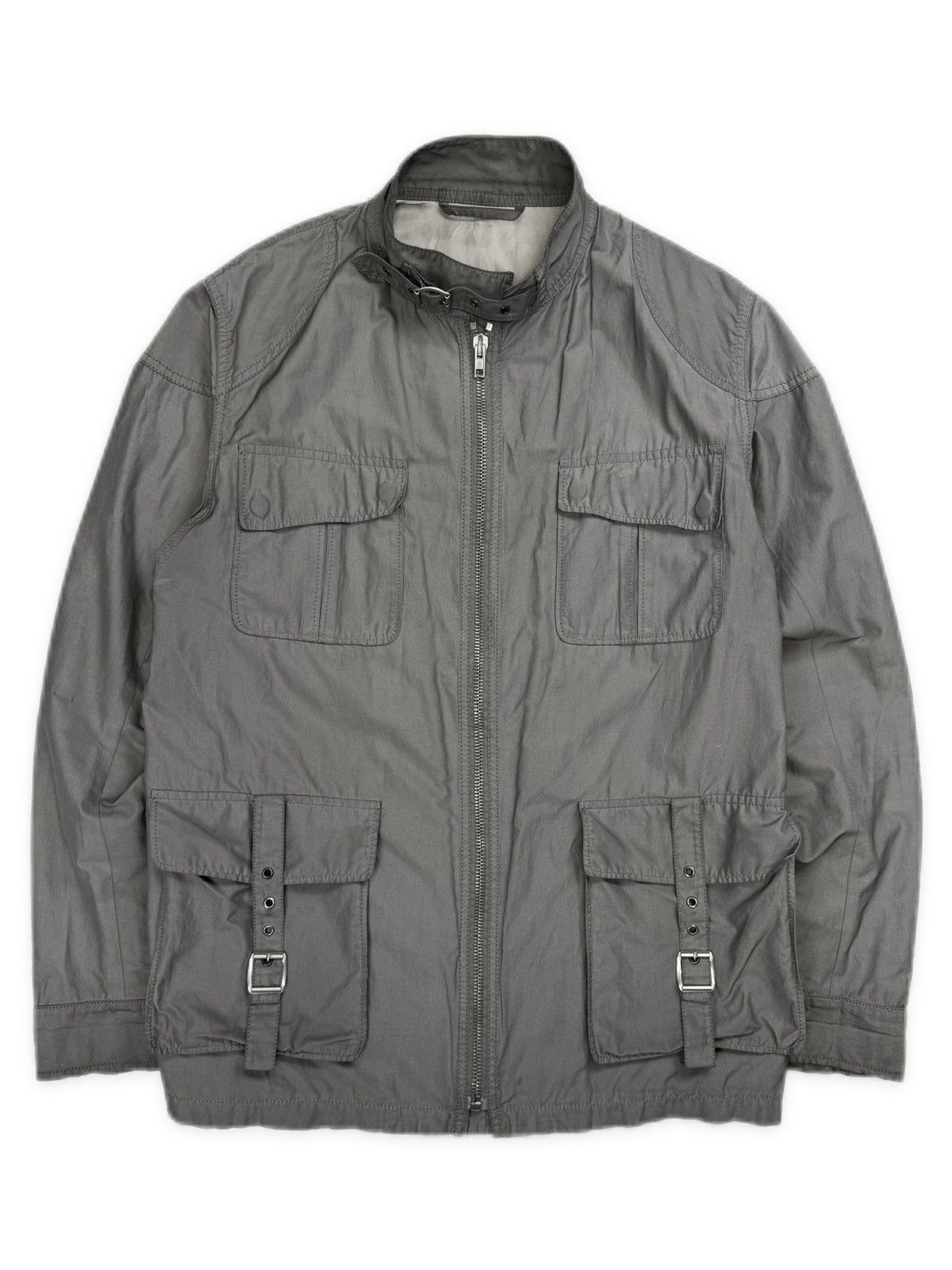 Maison Margiela SS07 Maison Margiela Bondage Grey Flight Jacket Size US L / EU 52-54 / 3 - 1 Thumbnail