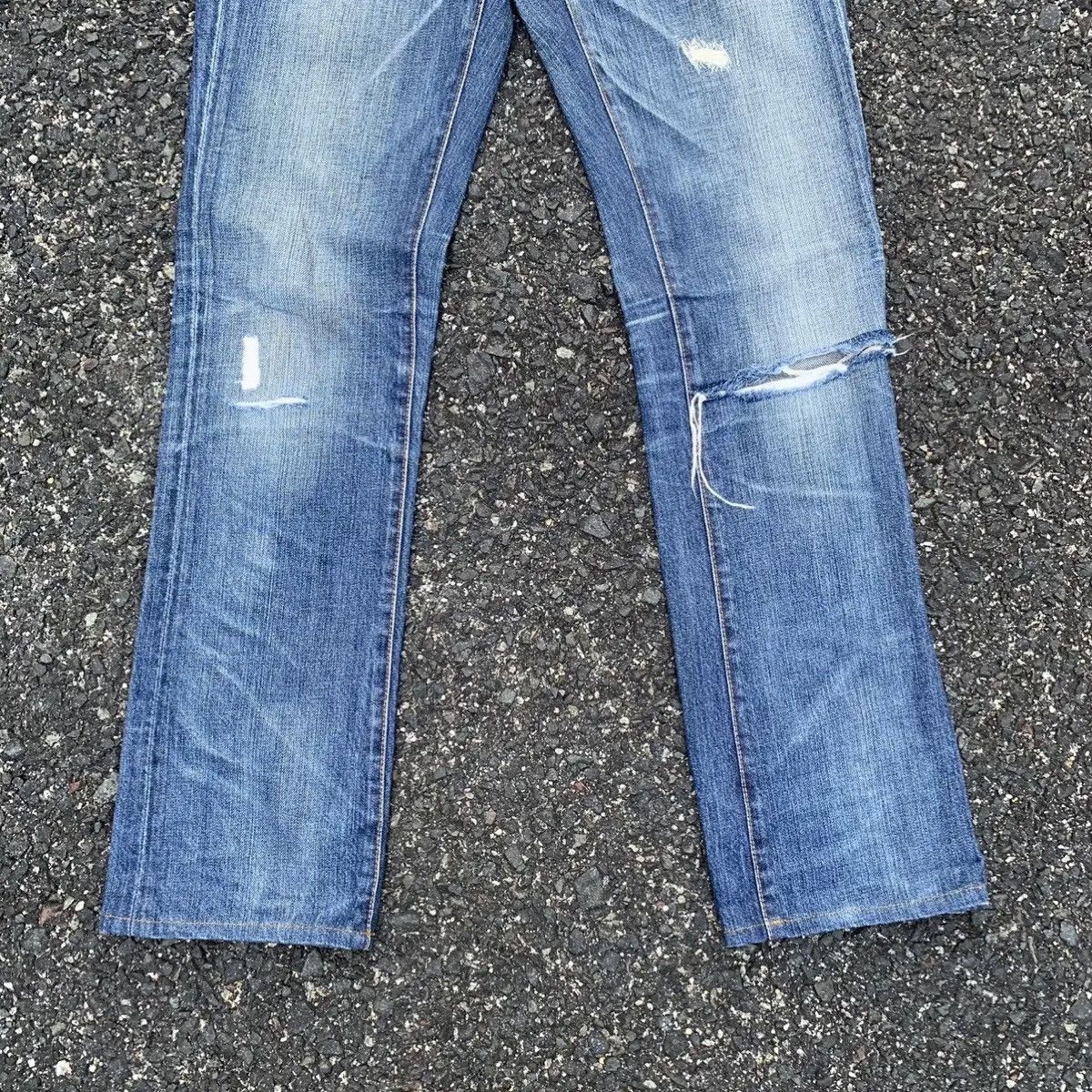 AG Adriano Goldschmied Adriano Goldschmied Jeans 29x30 Distressed Denim Faded Pants Size US 29 - 3 Thumbnail