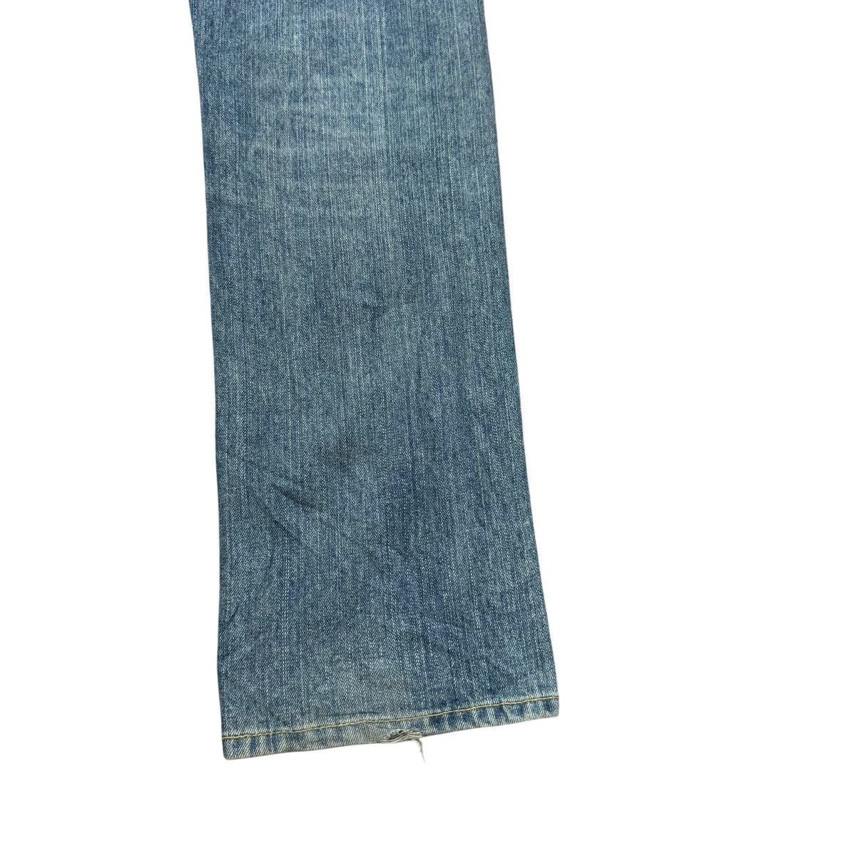 Hysteric Glamour OZONE ROCKS Distressed Denim Painter Jeans Size US 33 - 14 Thumbnail