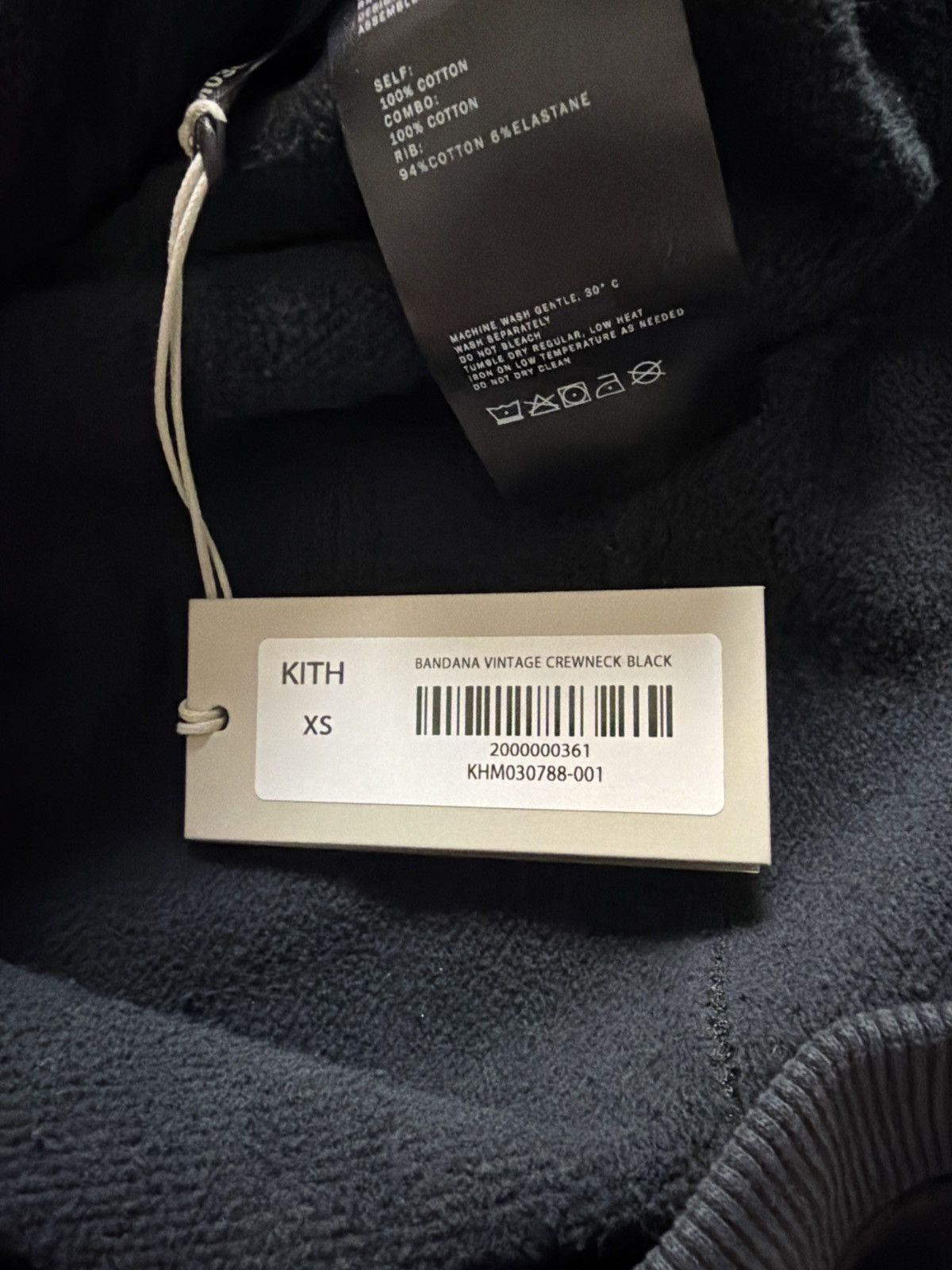 Kith Kith Bandana Vintage Crewneck FW 2022 Size US XS / EU 42 / 0 - 7 Thumbnail