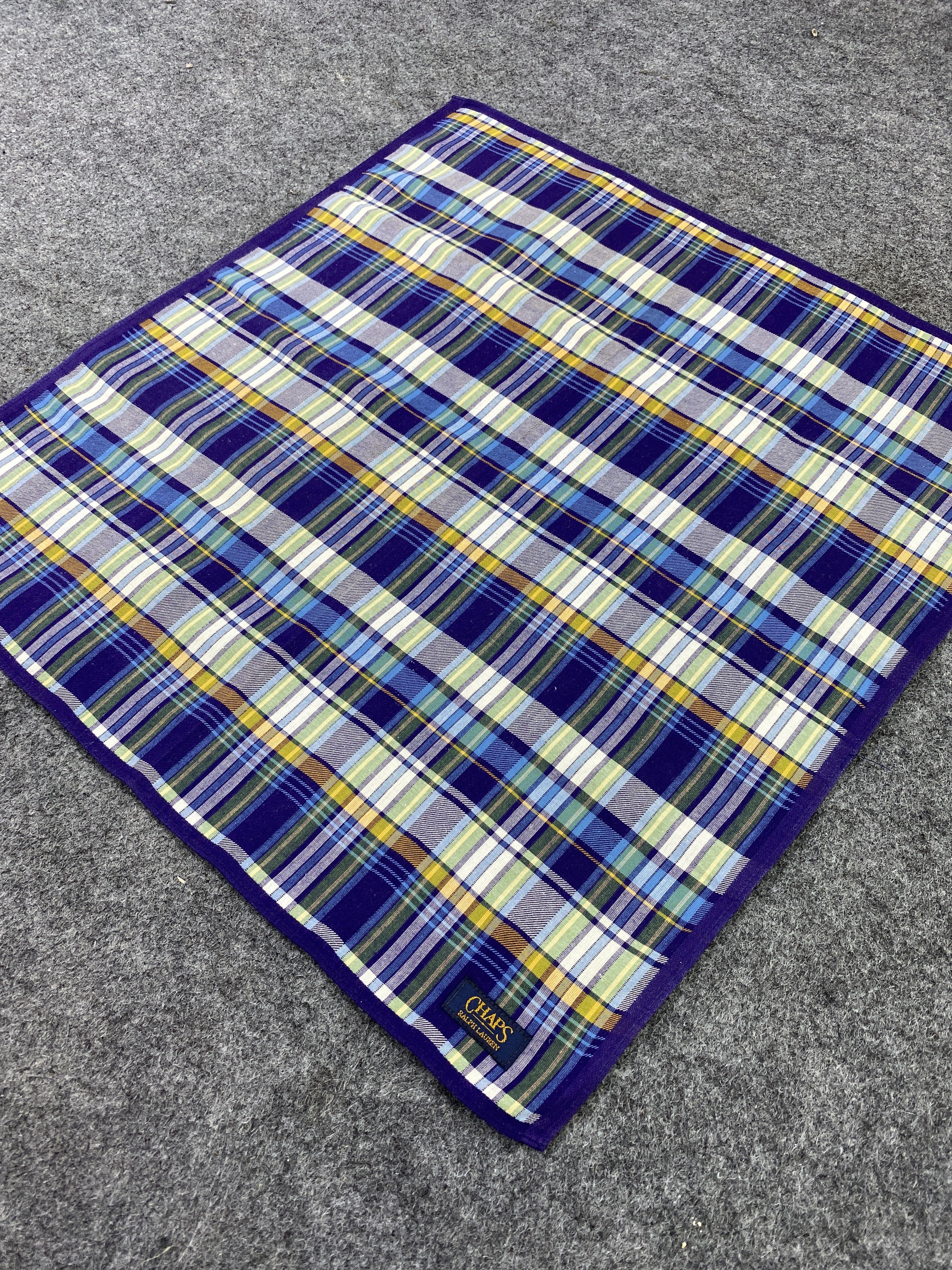 Chaps Ralph Lauren Chaps Ralph Lauren Handkerchief / Bandana / Neckerchief-B441 Size ONE SIZE - 4 Thumbnail