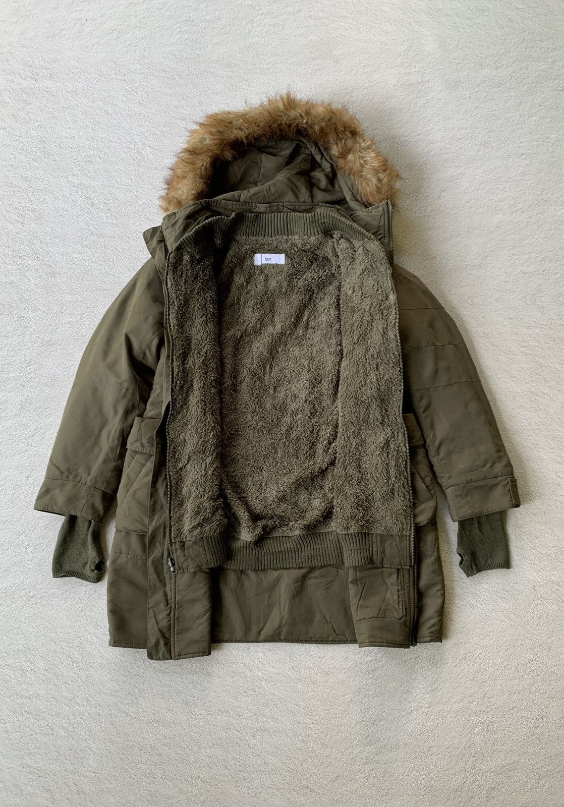 SLY 2000s Sly Fur Jacket Size US S / EU 44-46 / 1 - 4 Thumbnail
