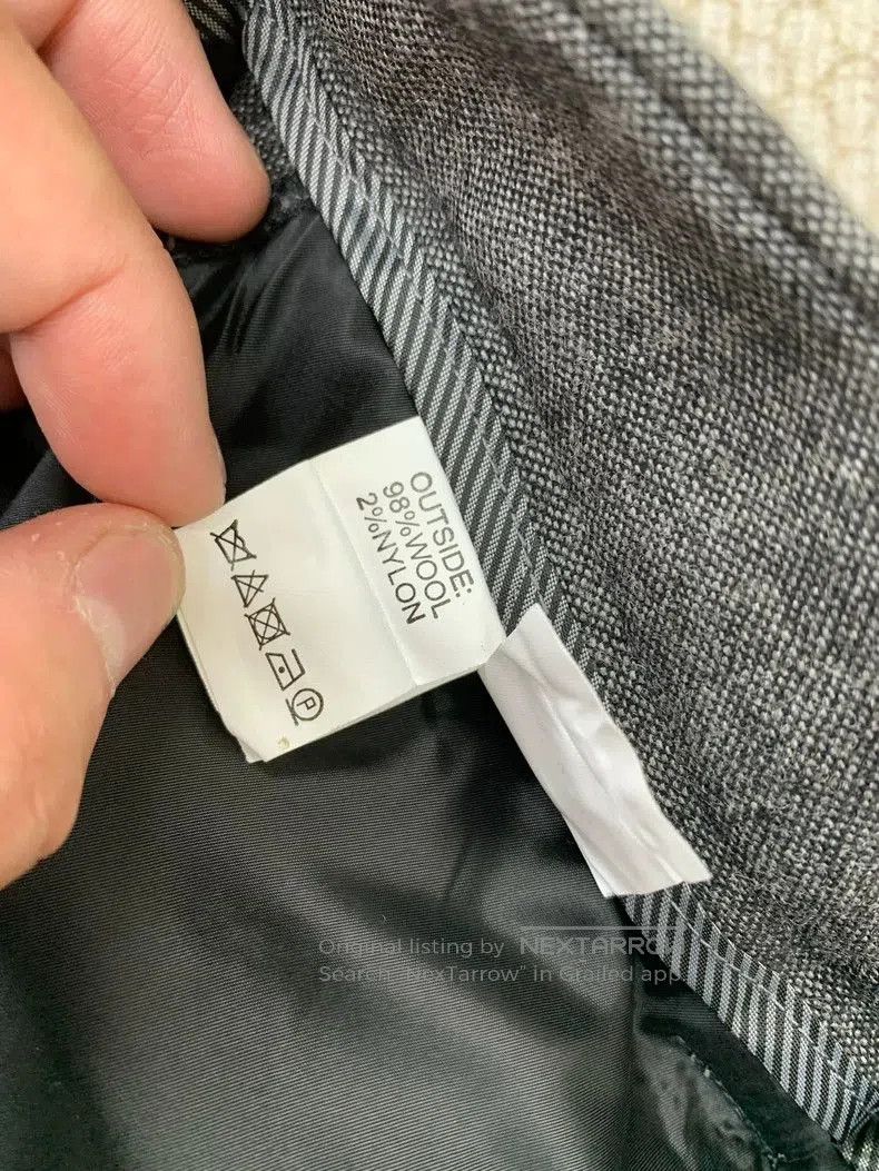 Brunello Cucinelli Brunello Cucinelli Gray Wool Men's Pants. Size US 34 / EU 50 - 6 Thumbnail