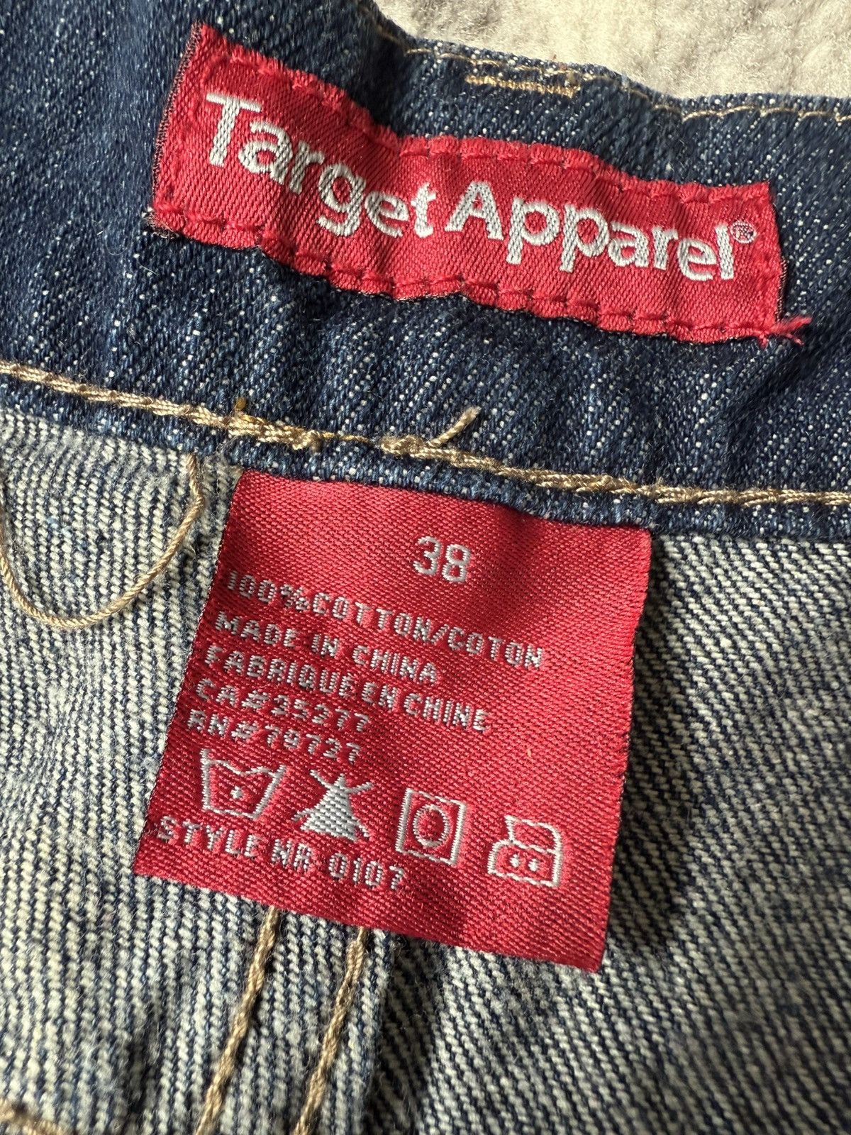 Japanese Brand × Vintage Y2K Faded Jorts Size US 38 / EU 54 - 4 Thumbnail