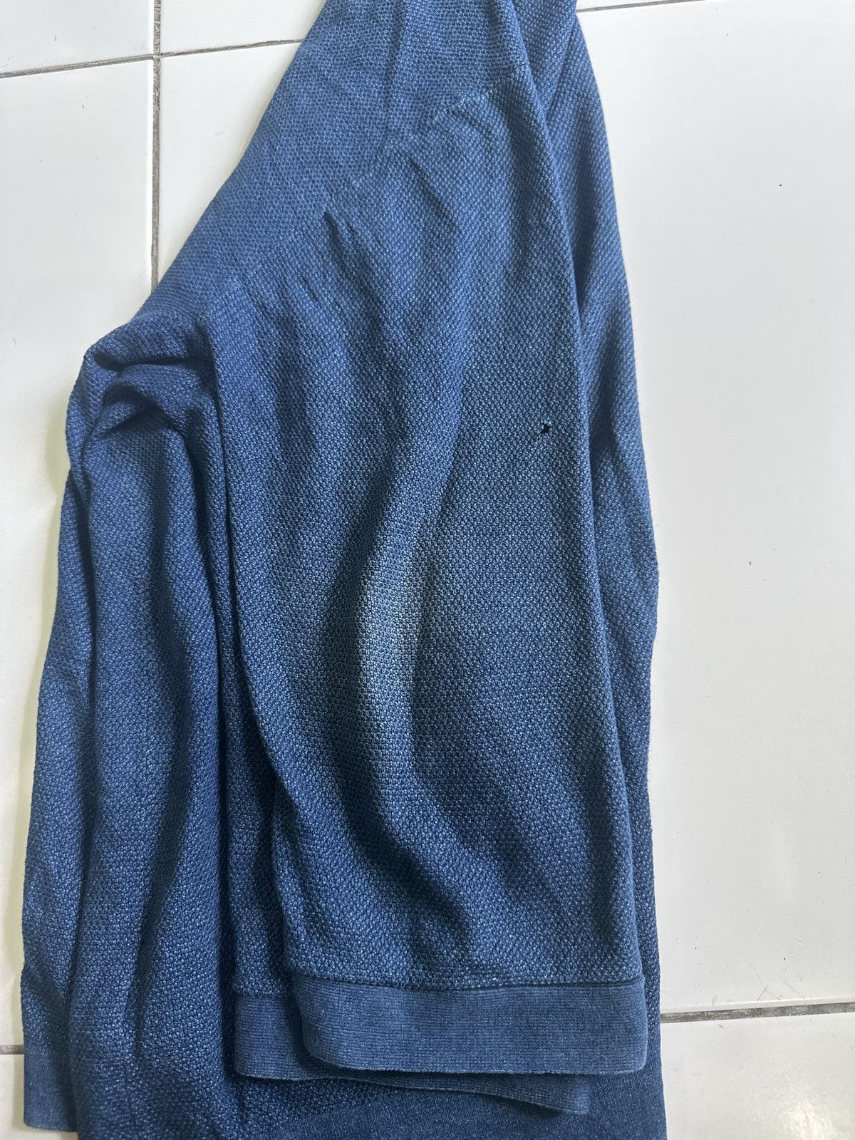 Japanese Brand × monkey time Vintage Monkey Time Indigo Cardigan Sweater Size US M / EU 48-50 / 2 - 10 Thumbnail