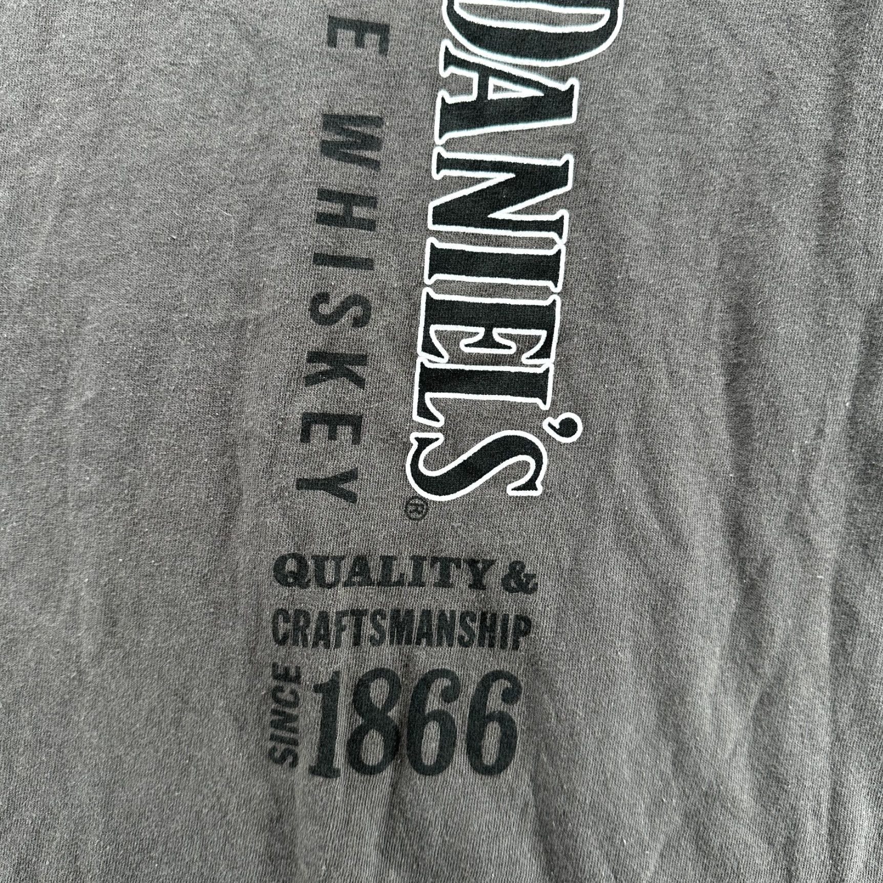 Vintage Jack Daniels Tennessee Whiskey Since 1866 T-Shirt Gray Men's Small Pullover Size US S / EU 44-46 / 1 - 5 Thumbnail
