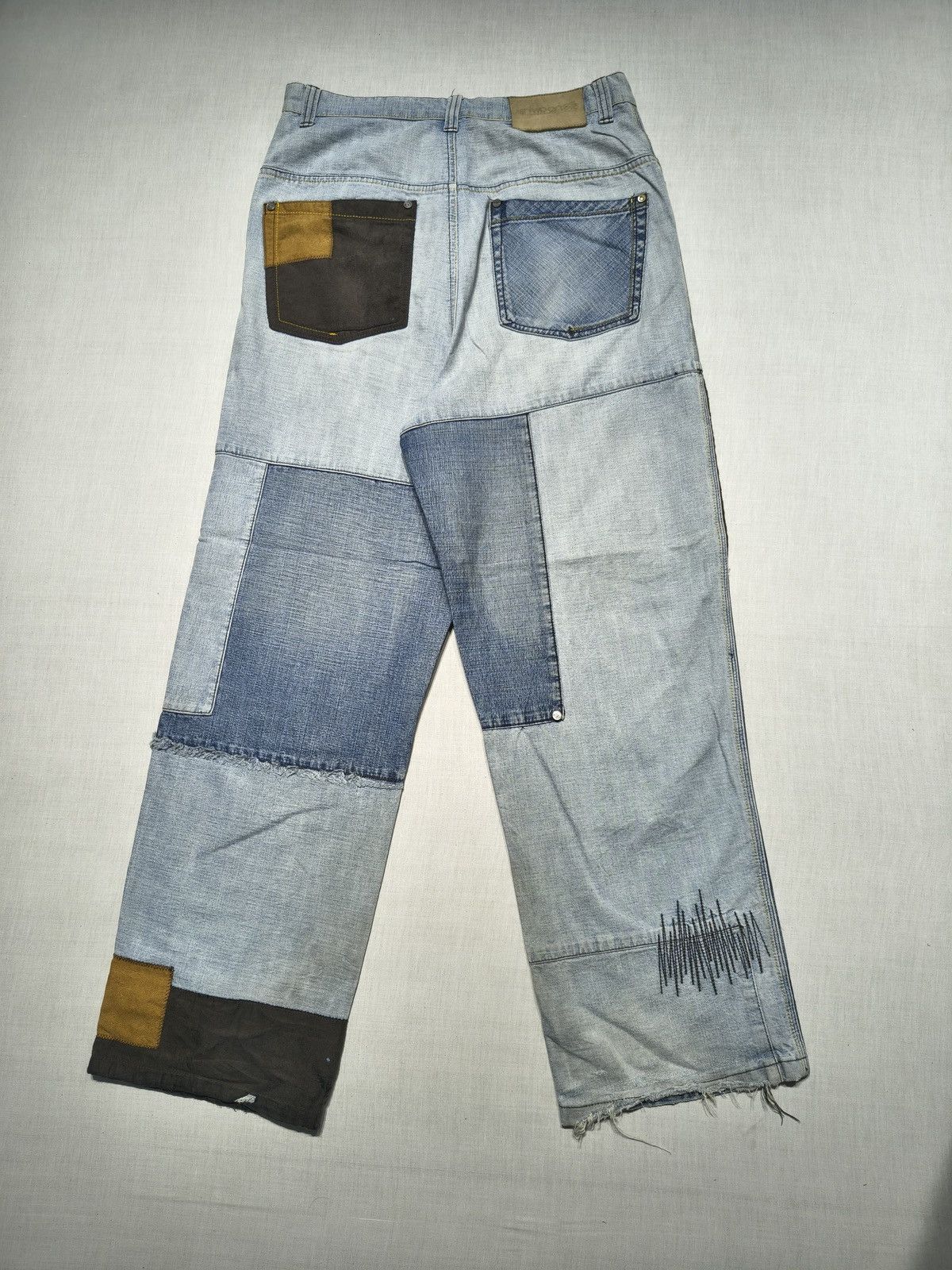 Southpole TWO ANGLE Y2K BAGGY SKATEBOARDER JEANS 🛹 (026) Size US 32 / EU 48 - 2 Thumbnail