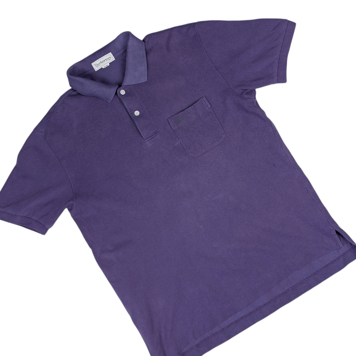 Burberry Vintage 90's BURBERRYS British Football Hoologan Polo Shirt Size US M / EU 48-50 / 2 - 4 Thumbnail