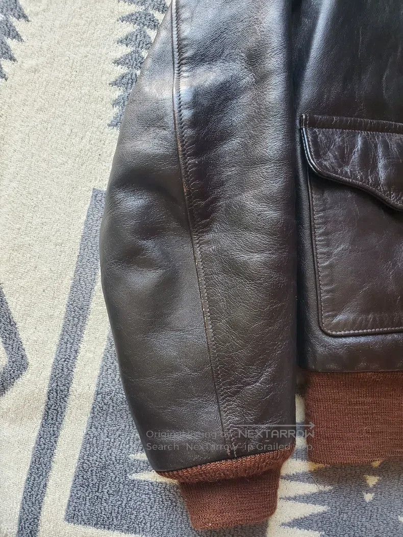 The Real McCoy's The Real McCoys A2 Horseskin Jacket Size US XXS / EU 40 - 6 Thumbnail