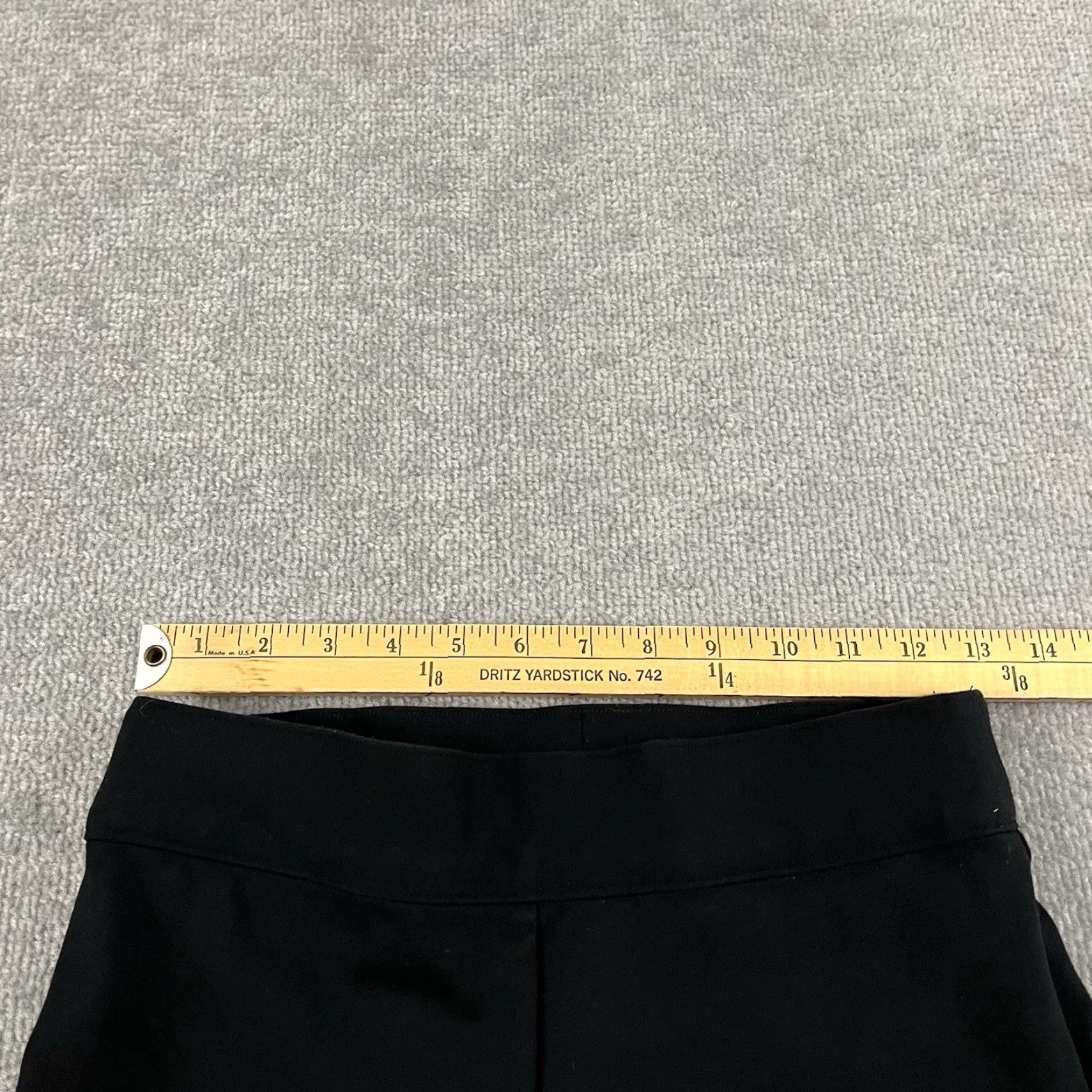 Spanx Spanx Pants Women PS Petite Small Black Flared Wide Leg Lounge Womens Size 28" / US 6 / IT 42 - 4 Thumbnail