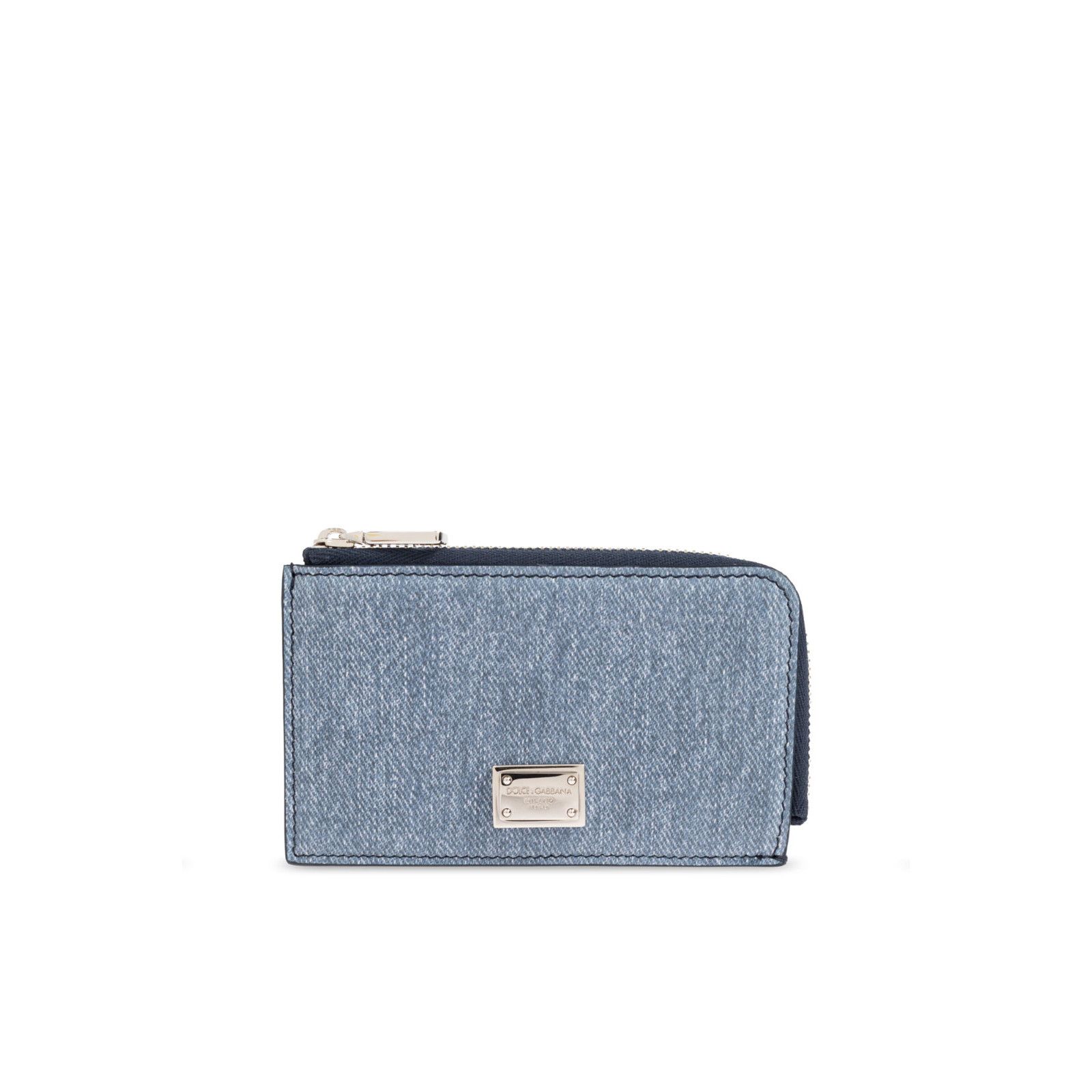 Dolce & Gabbana DOLCE & GABBANA Blue Card Holder New & Authentic Size ONE SIZE - 1 Thumbnail