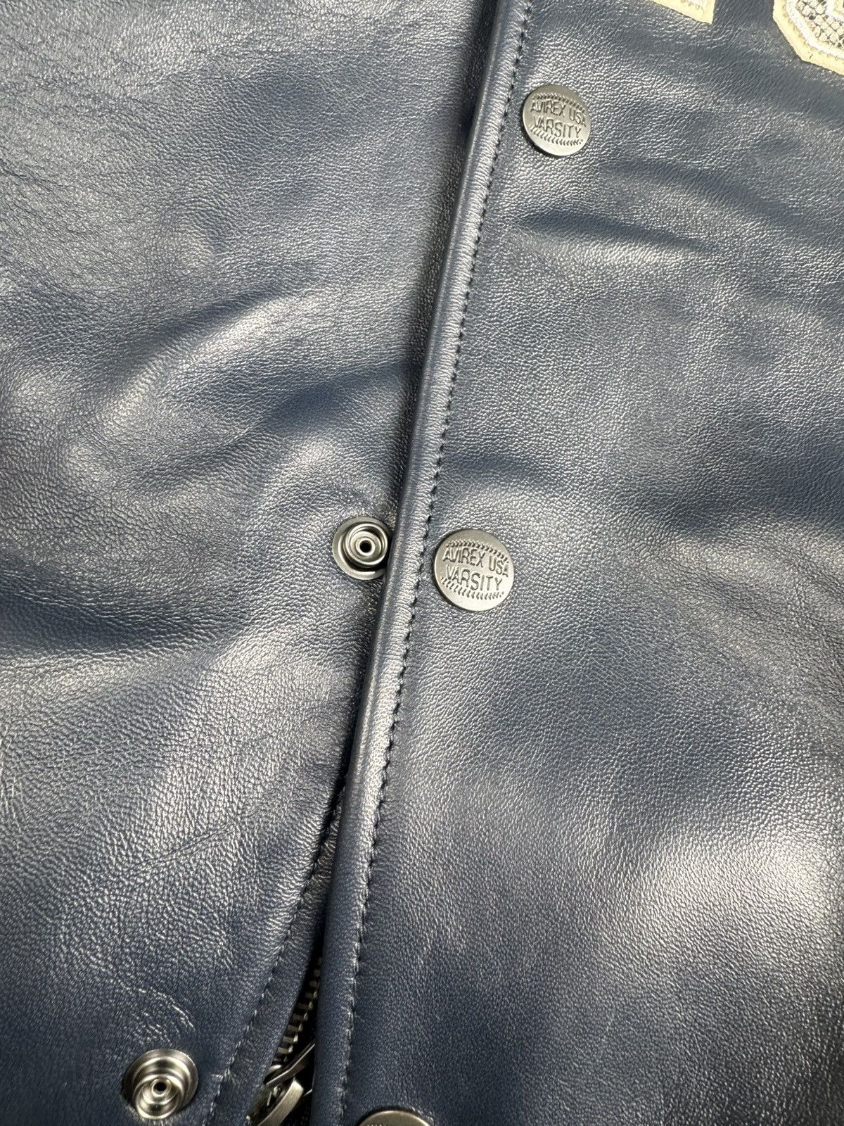 Avirex × Kith Kith Avirex Knicks legend leather jacket L Size US L / EU 52-54 / 3 - 3 Thumbnail