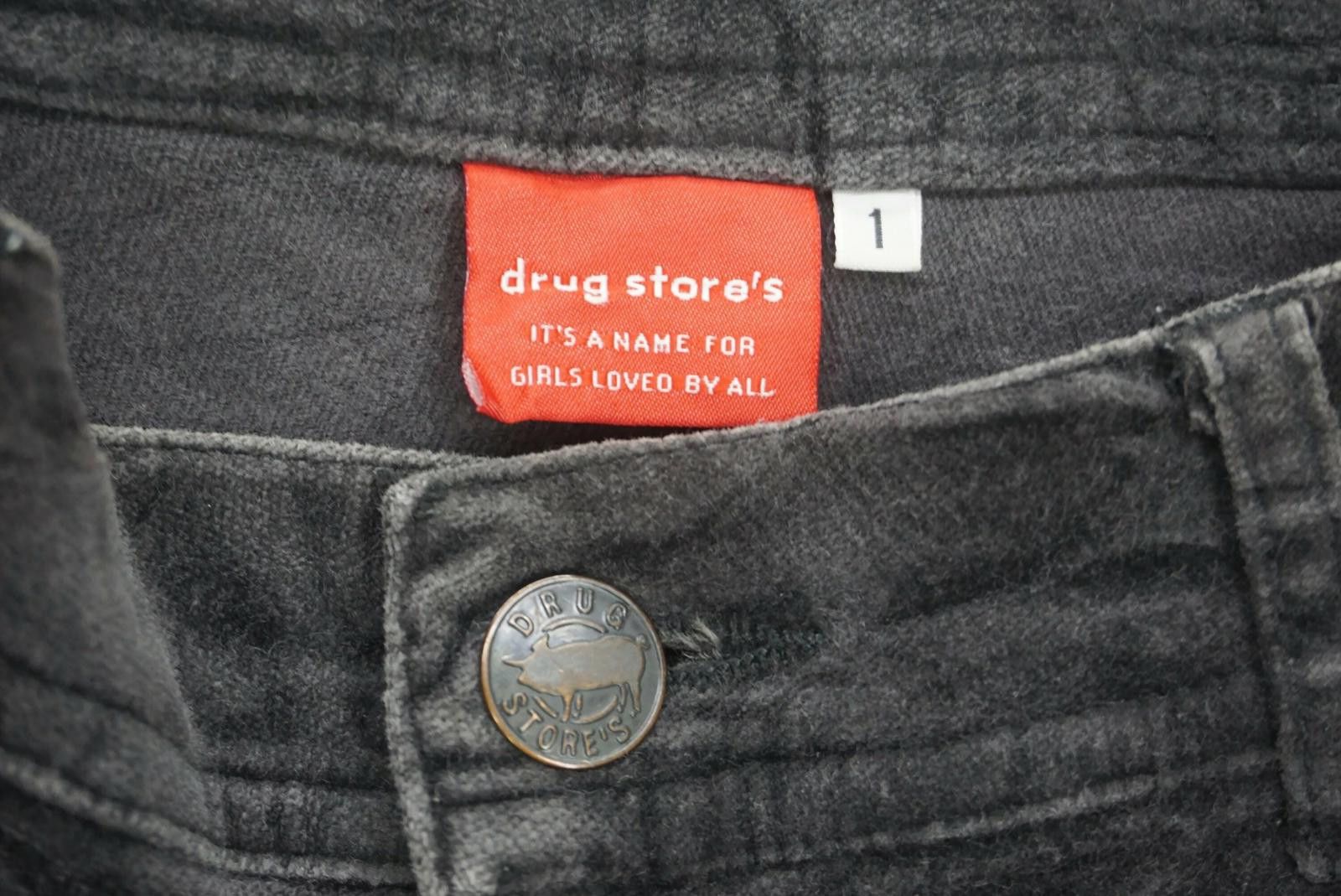 Japanese Brand Drug Store's Pants Bootcut Velour Trousers fits W28xL30.5 Size 25" / US 0 / IT 36 - 10 Thumbnail