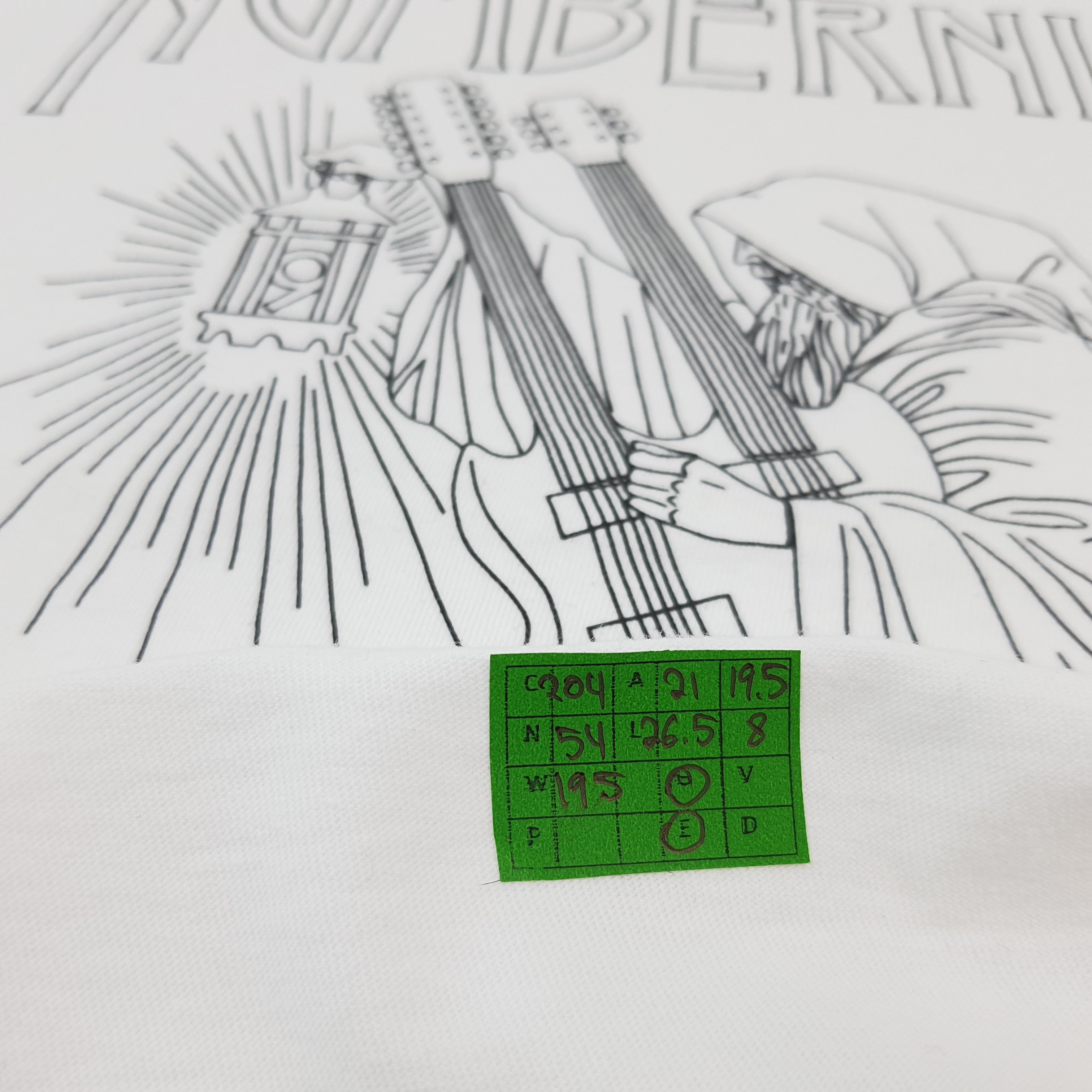 Japanese Brand × Number (N)ine × Vintage Vintage Number Nine x Led Zeppelin Band Japan Brand Tshirt Size US L / EU 52-54 / 3 - 8 Thumbnail