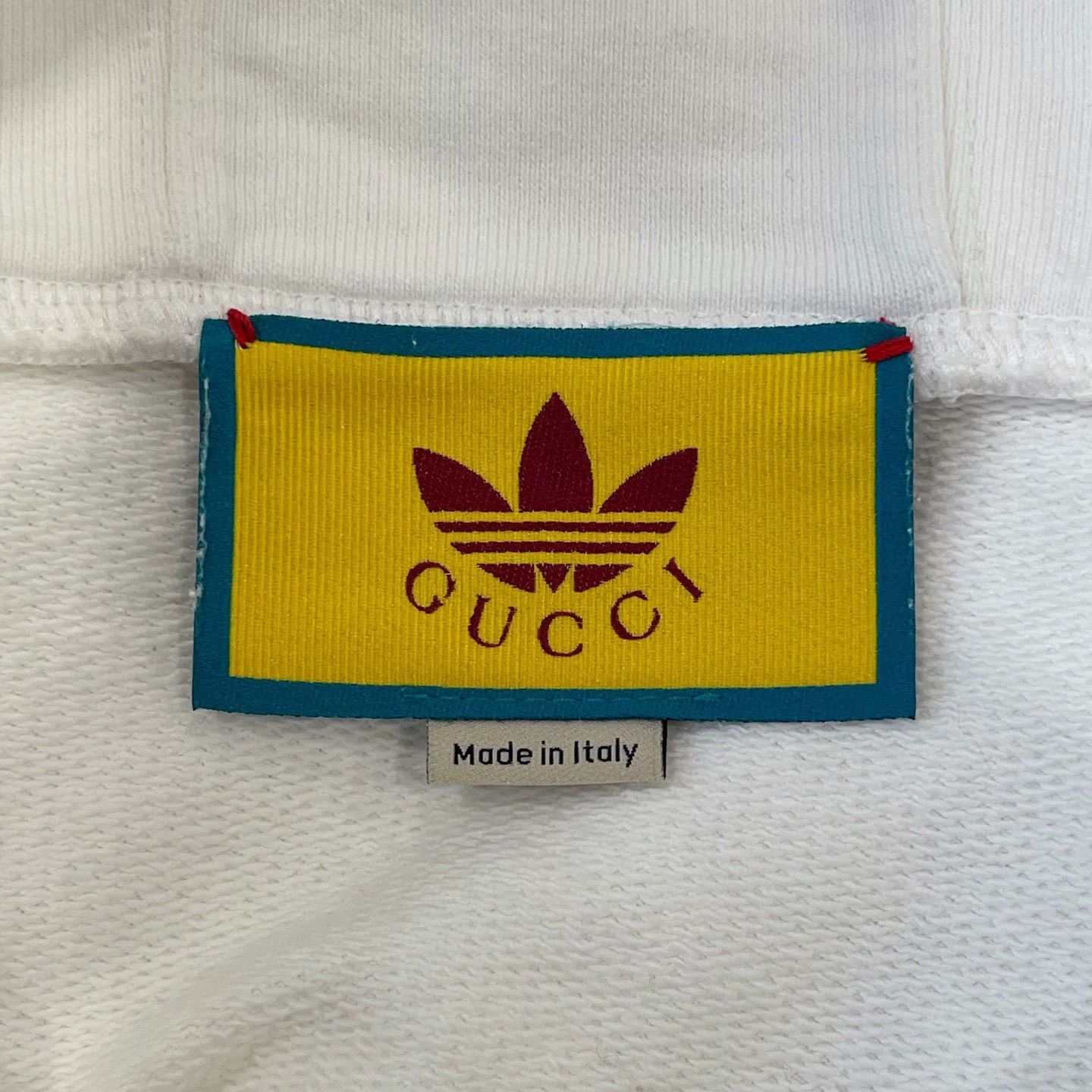 Gucci gucci x adidas white hooded sweatshirt Size US XS / EU 42 / 0 - 5 Thumbnail