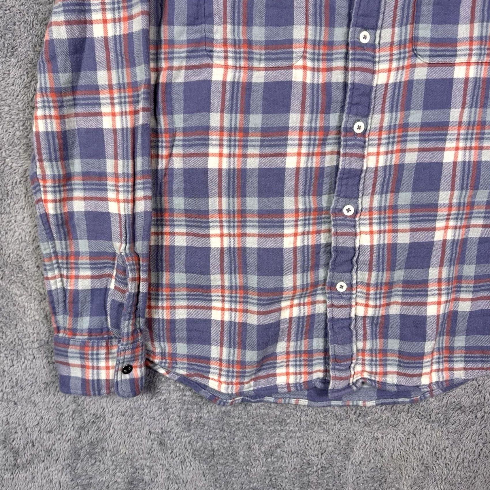 Faherty Faherty Shirt Mens M Buffalo Plaid Reversible Long Sleeve Flannel Organic Cotton Size US M / EU 48-50 / 2 - 5 Thumbnail