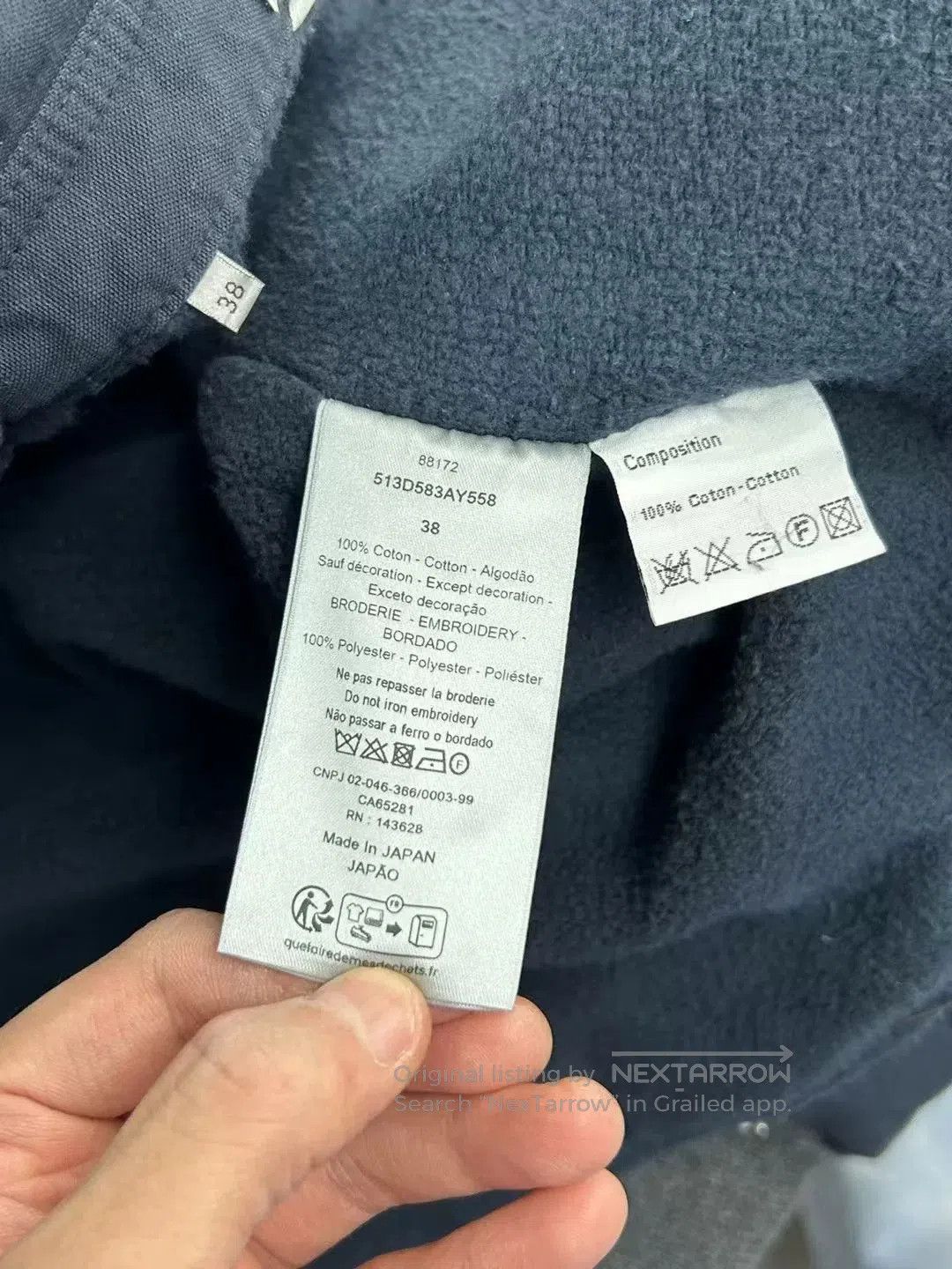 Dior dior x lewis hamilton navy shirt jacket. Size US M / EU 48-50 / 2 - 5 Thumbnail