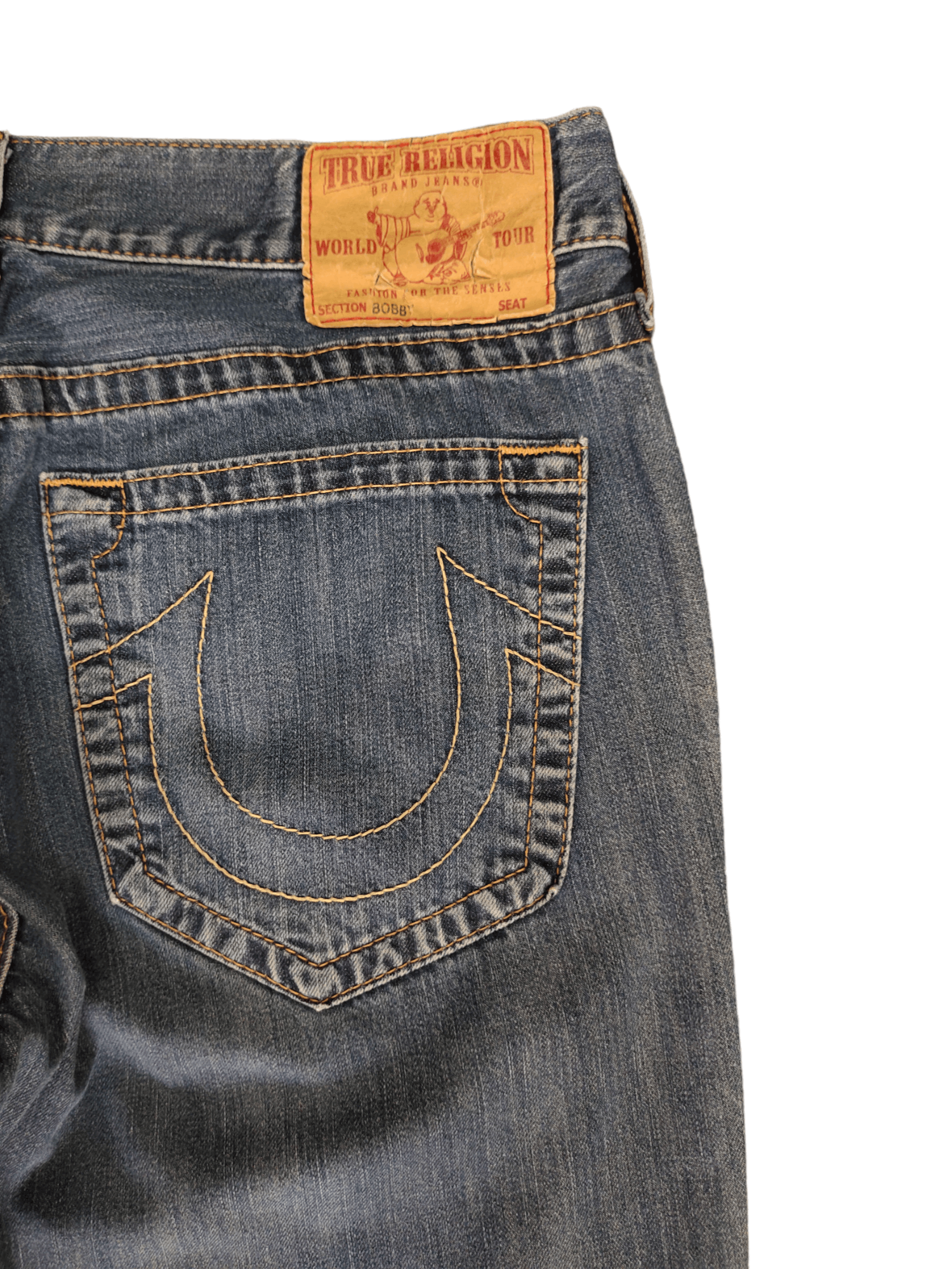 True Religion Baggy Jeans True Religion 'BOBB' Wide Leg Denim Y2k Jnco Size US 36 / EU 52 - 3 Thumbnail