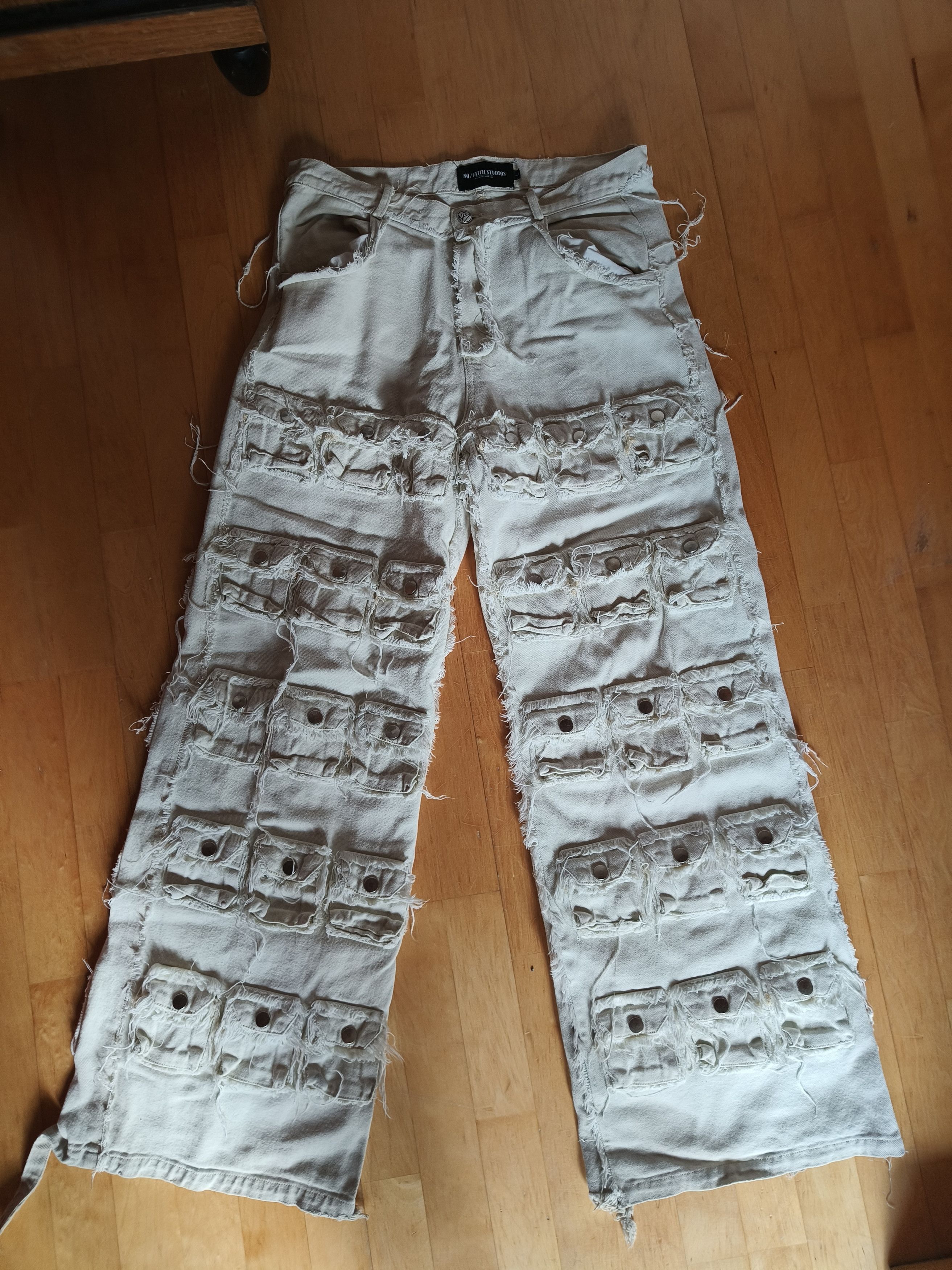 No Faith Studios 64 Pockets Pants Size US 34 / EU 50 - 1 Thumbnail
