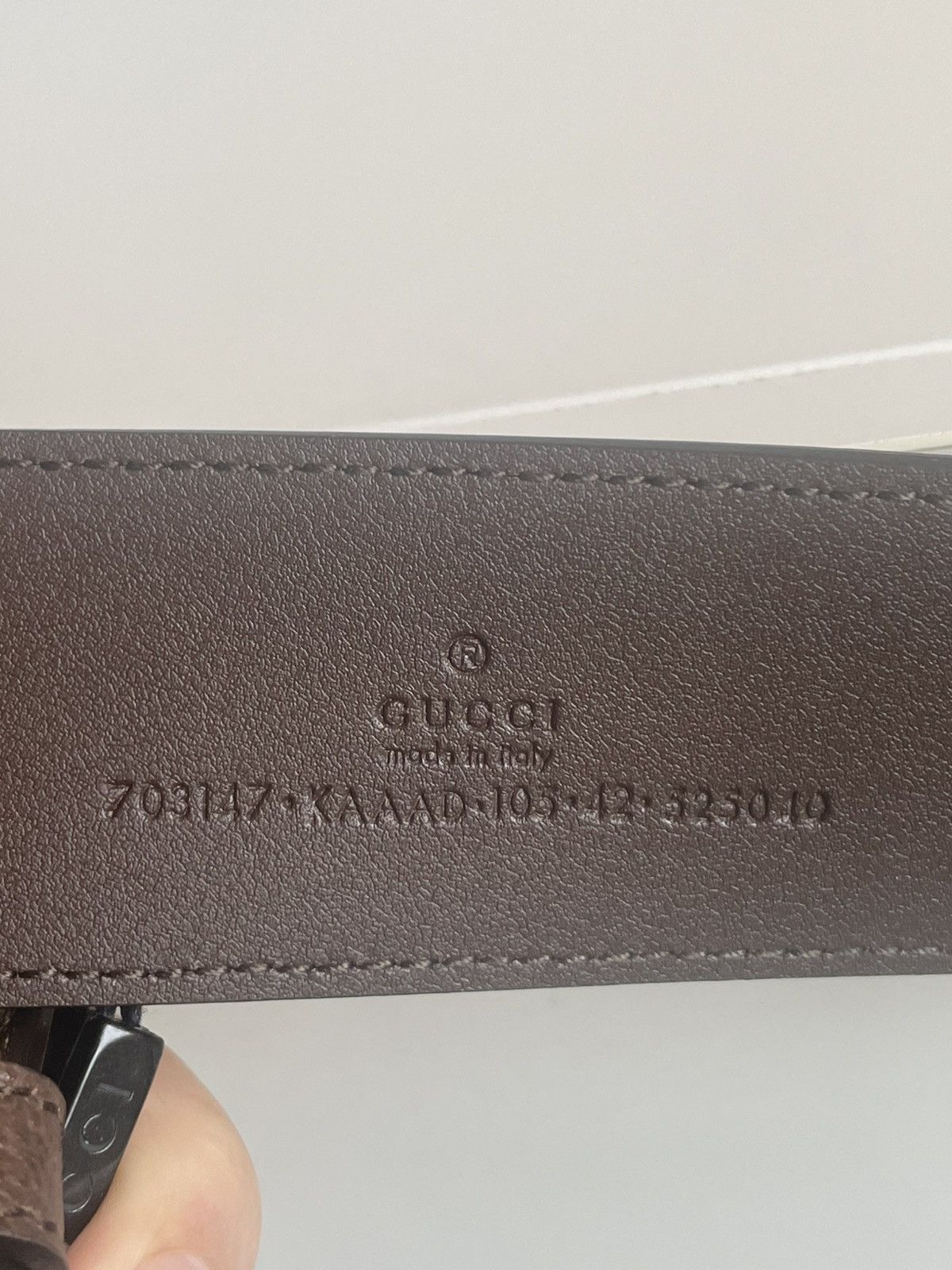 Gucci GUCCI GG BELT INTERLOCKING / 110 cm Size ONE SIZE - 6 Thumbnail